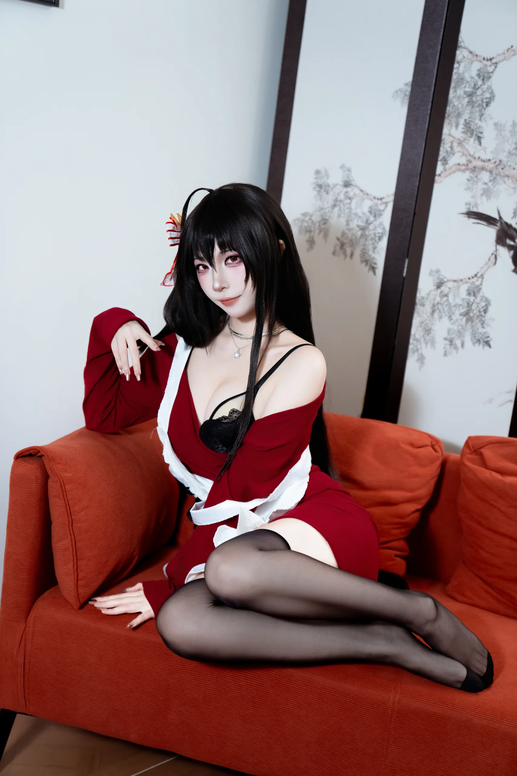 二佐Nisa 碧蓝航线 大凤 居家服 31P - 第6张写真大图