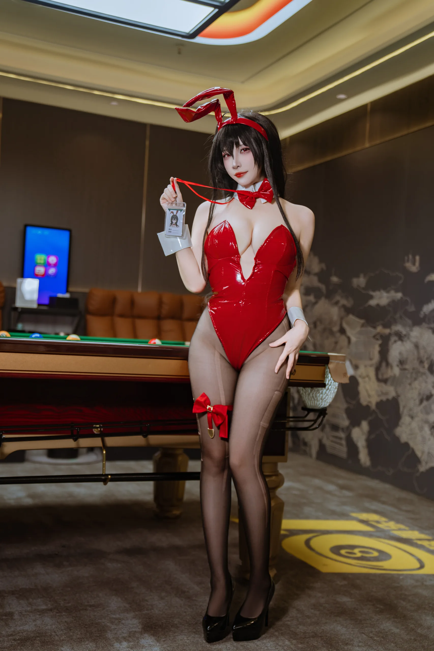 二佐Nisa 碧蓝航线 大凤 桌球兔女郎 31P - 第11张写真大图