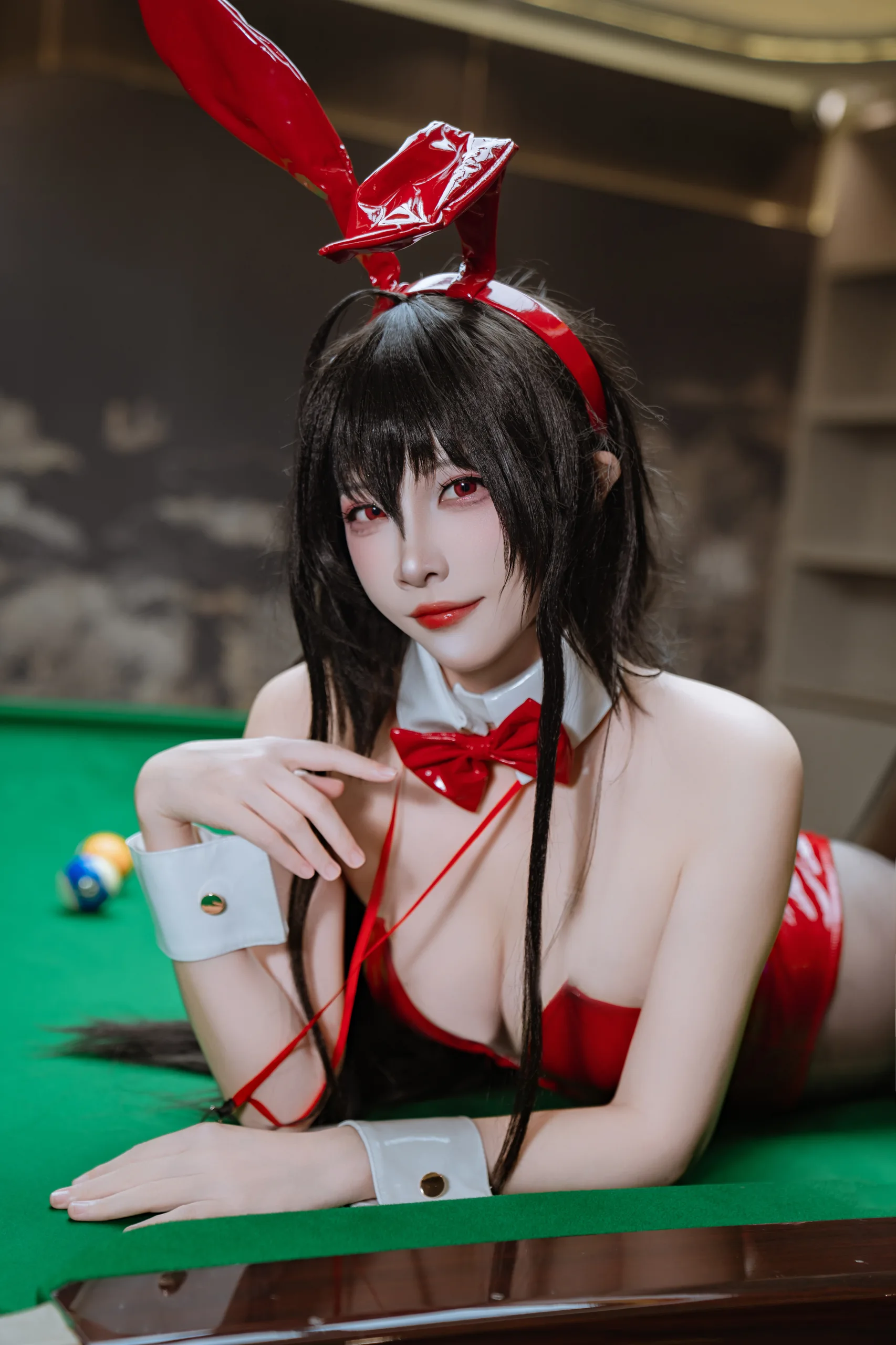 二佐Nisa 碧蓝航线 大凤 桌球兔女郎 31P - 第25张写真大图
