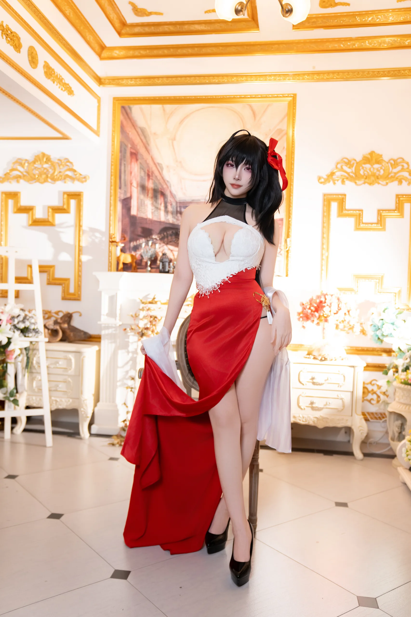 二佐Nisa 碧蓝航线 大凤誓约礼服 37P - 第1张写真大图