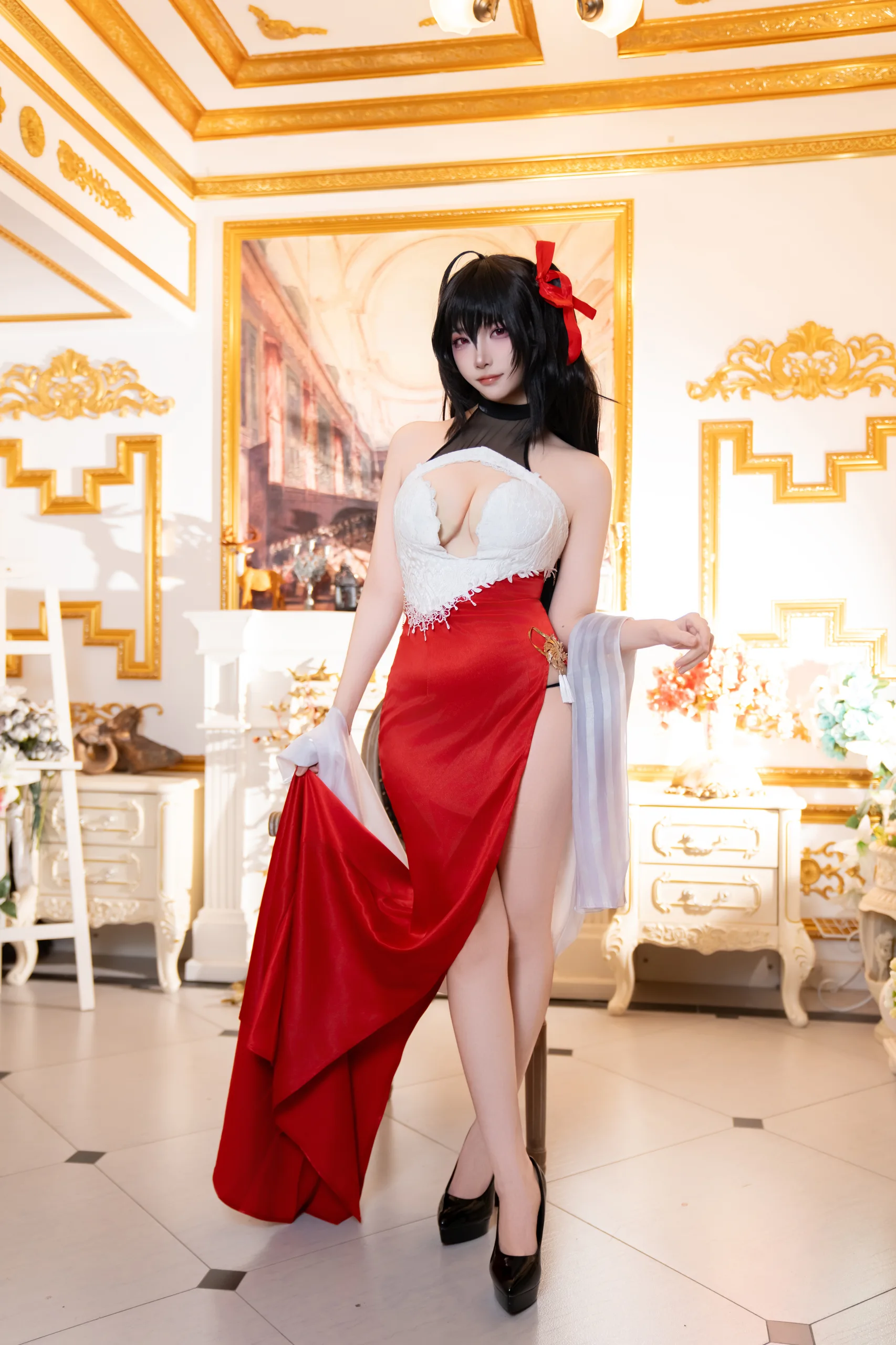 二佐Nisa 碧蓝航线 大凤誓约礼服 37P - 第12张写真大图