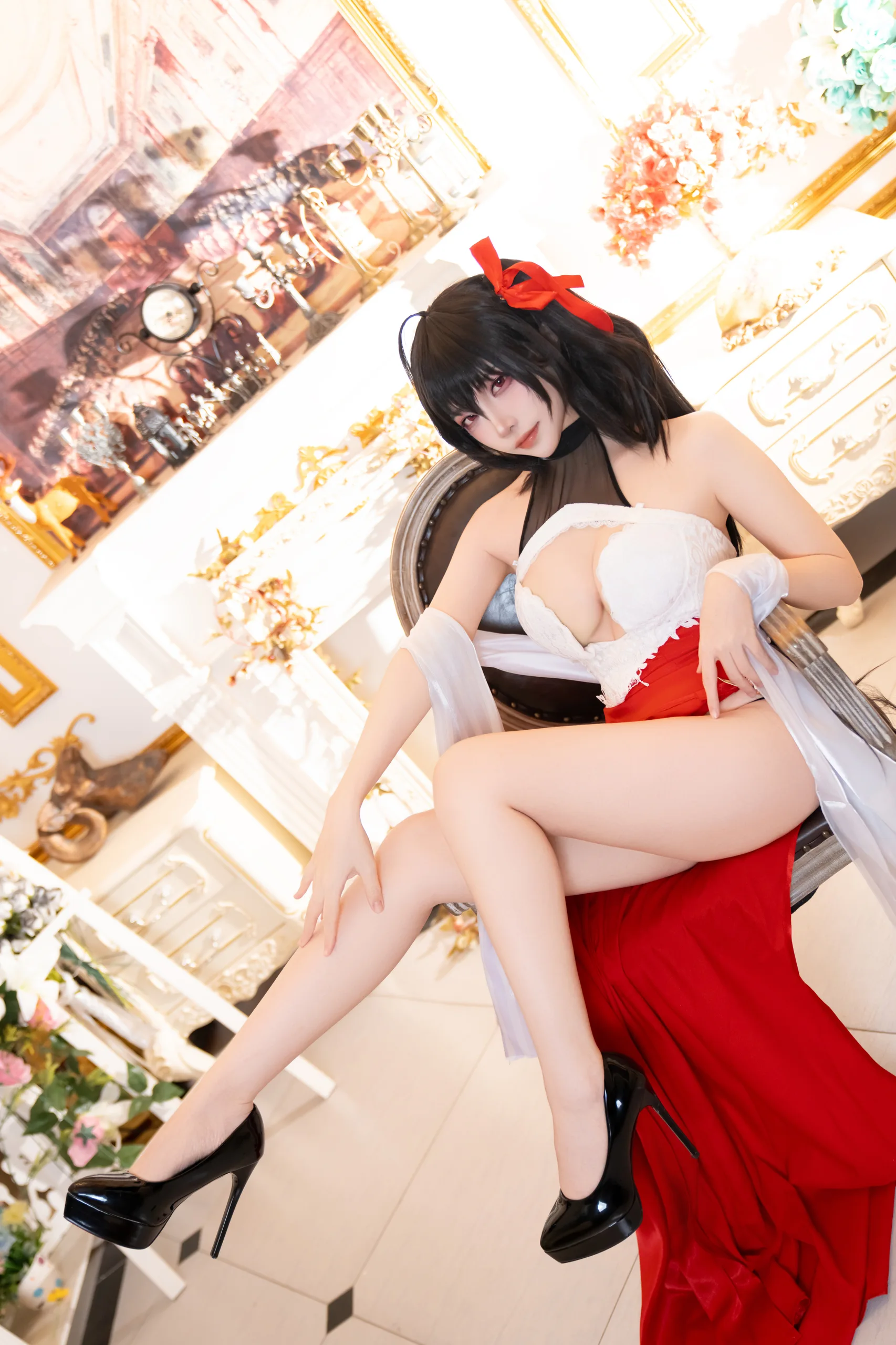 二佐Nisa 碧蓝航线 大凤誓约礼服 37P - 第18张写真大图