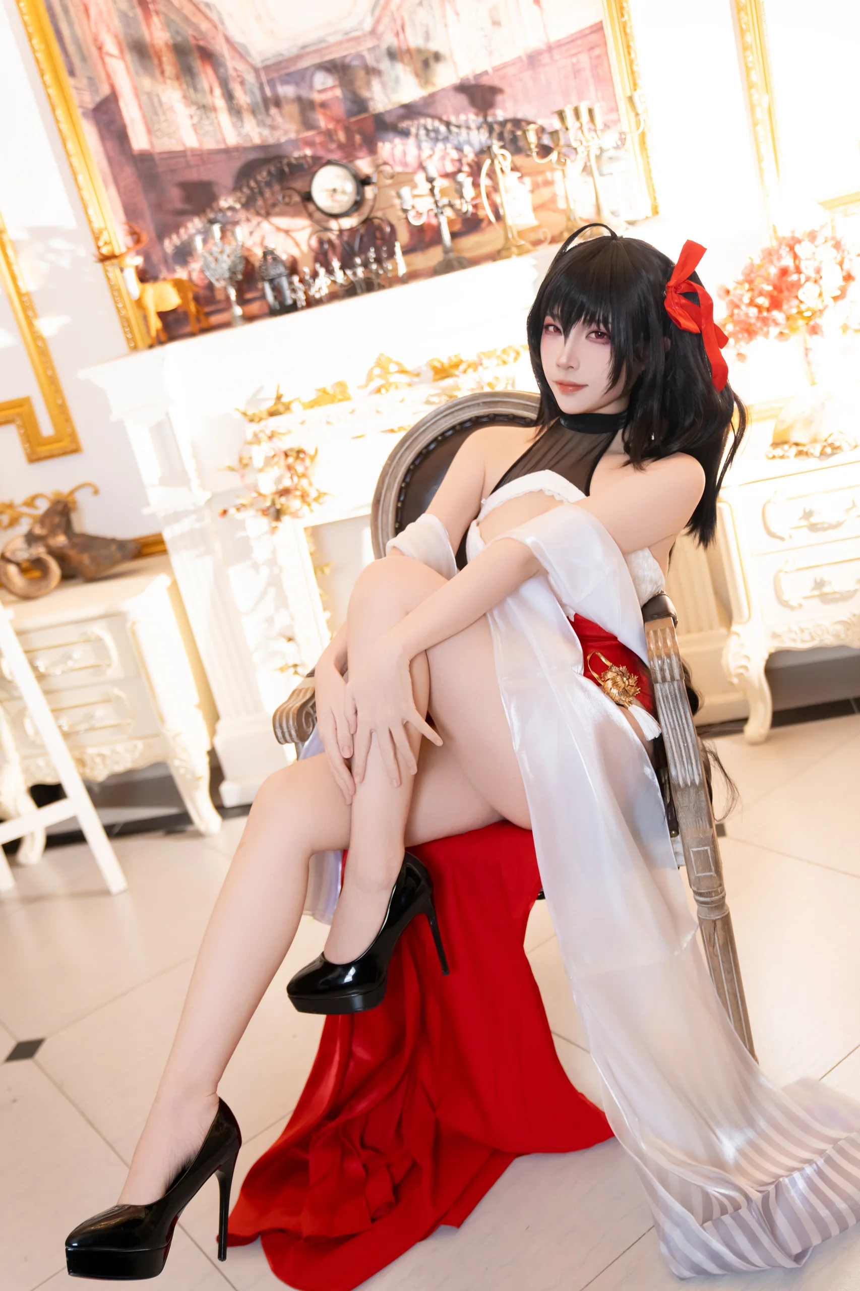 二佐Nisa 碧蓝航线 大凤誓约礼服 37P - 第19张写真大图
