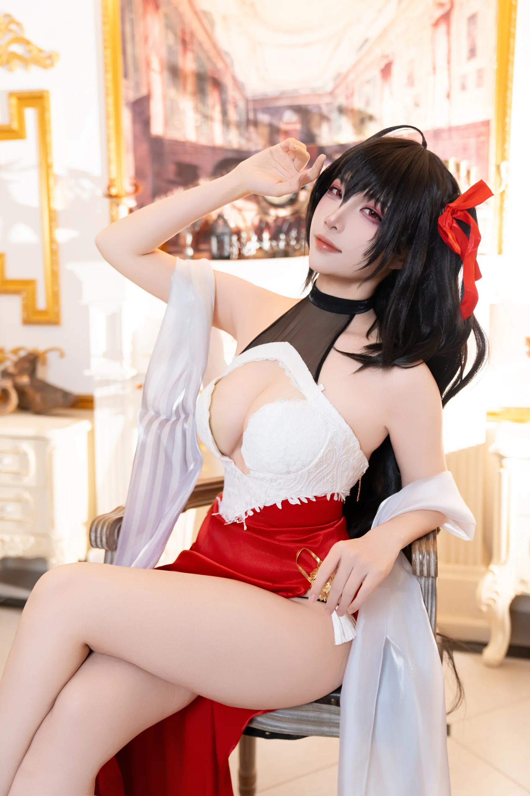 二佐Nisa 碧蓝航线 大凤誓约礼服 37P - 第22张写真大图