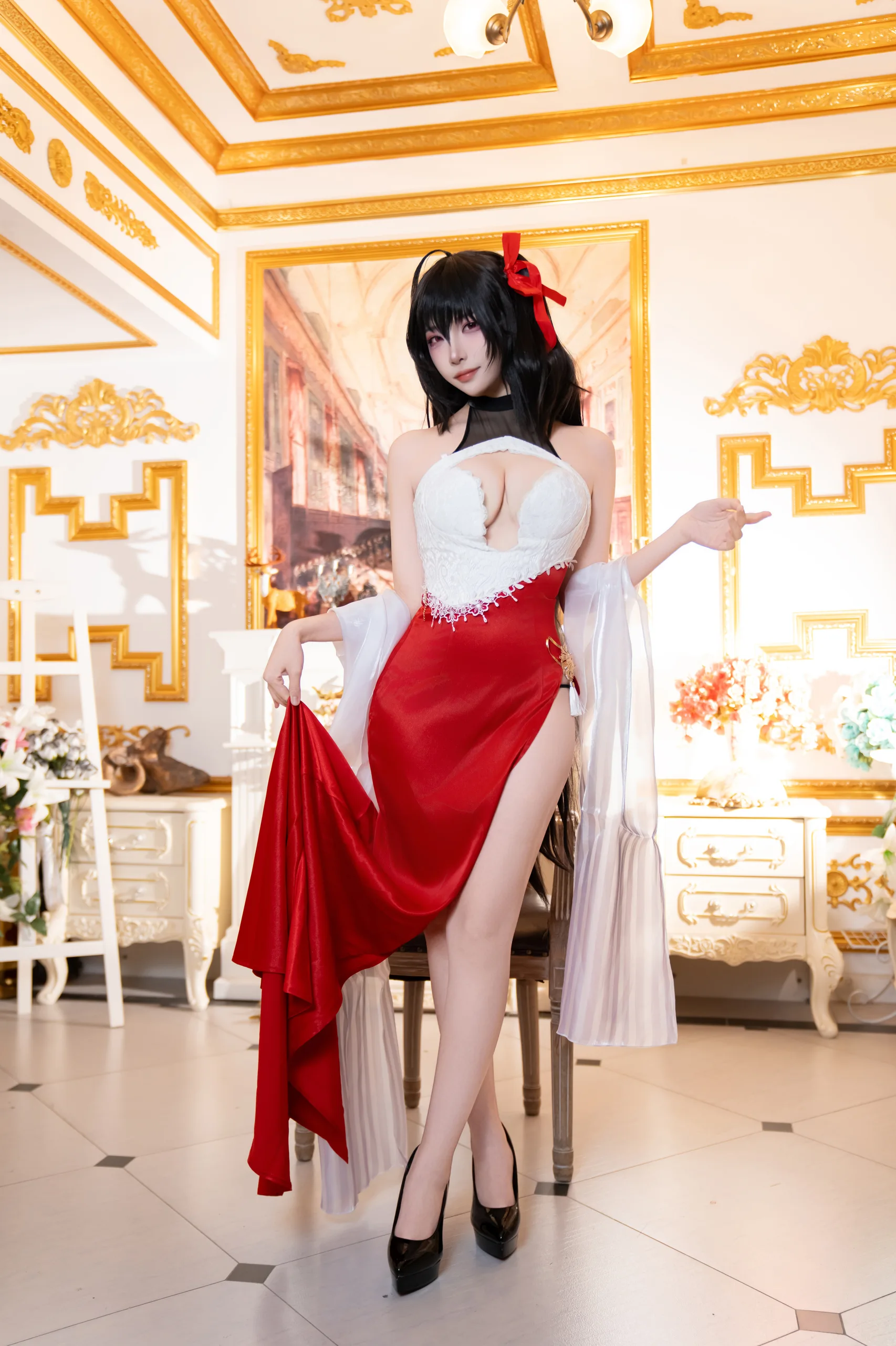 二佐Nisa 碧蓝航线 大凤誓约礼服 37P - 第32张写真大图