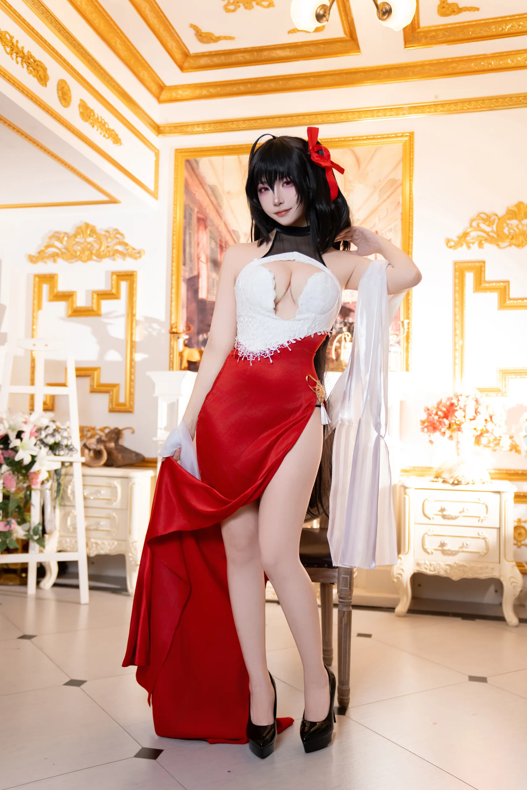 二佐Nisa 碧蓝航线 大凤誓约礼服 37P - 第33张写真大图