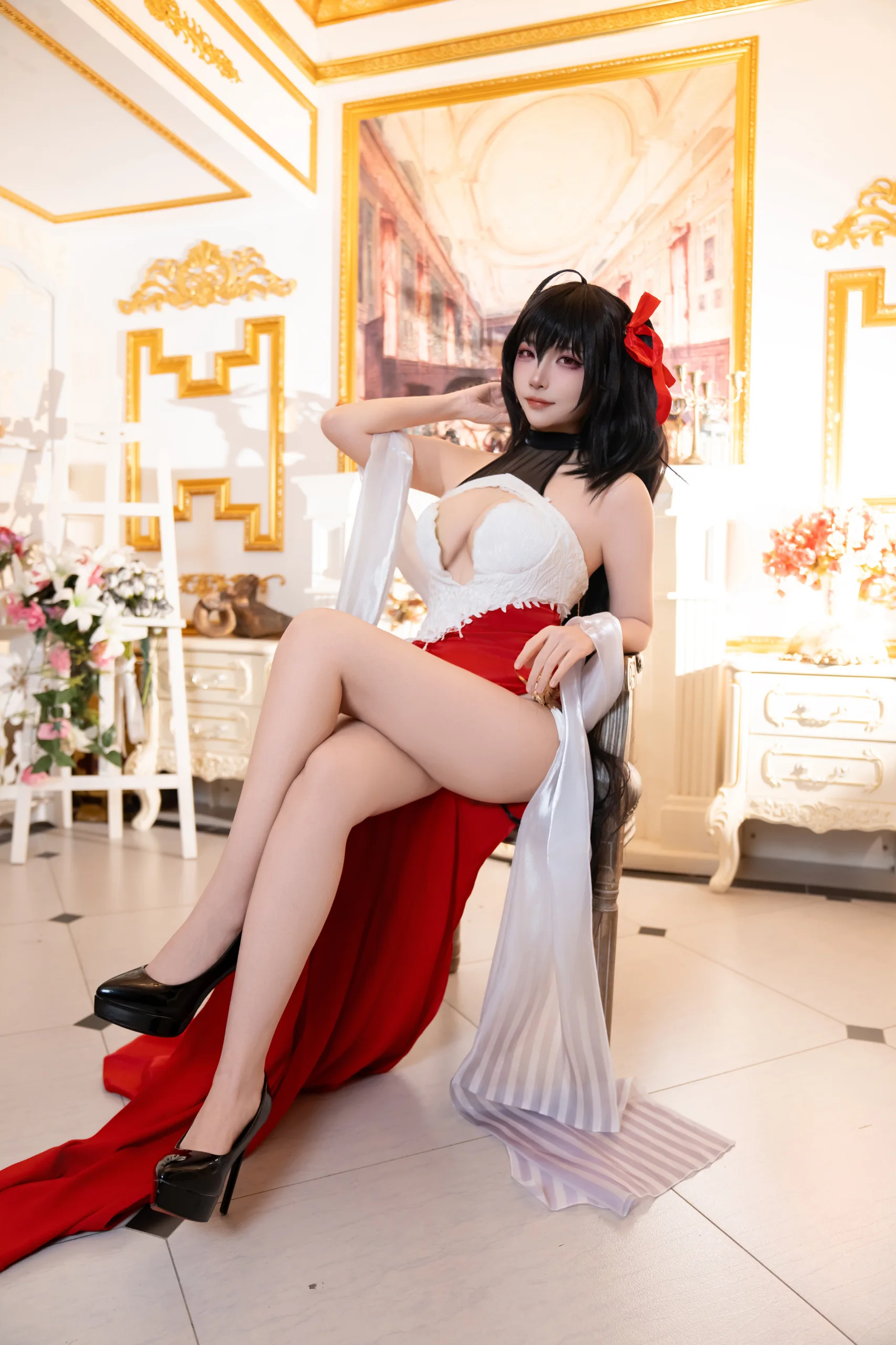 二佐Nisa 碧蓝航线 大凤誓约礼服 37P - 第37张写真大图