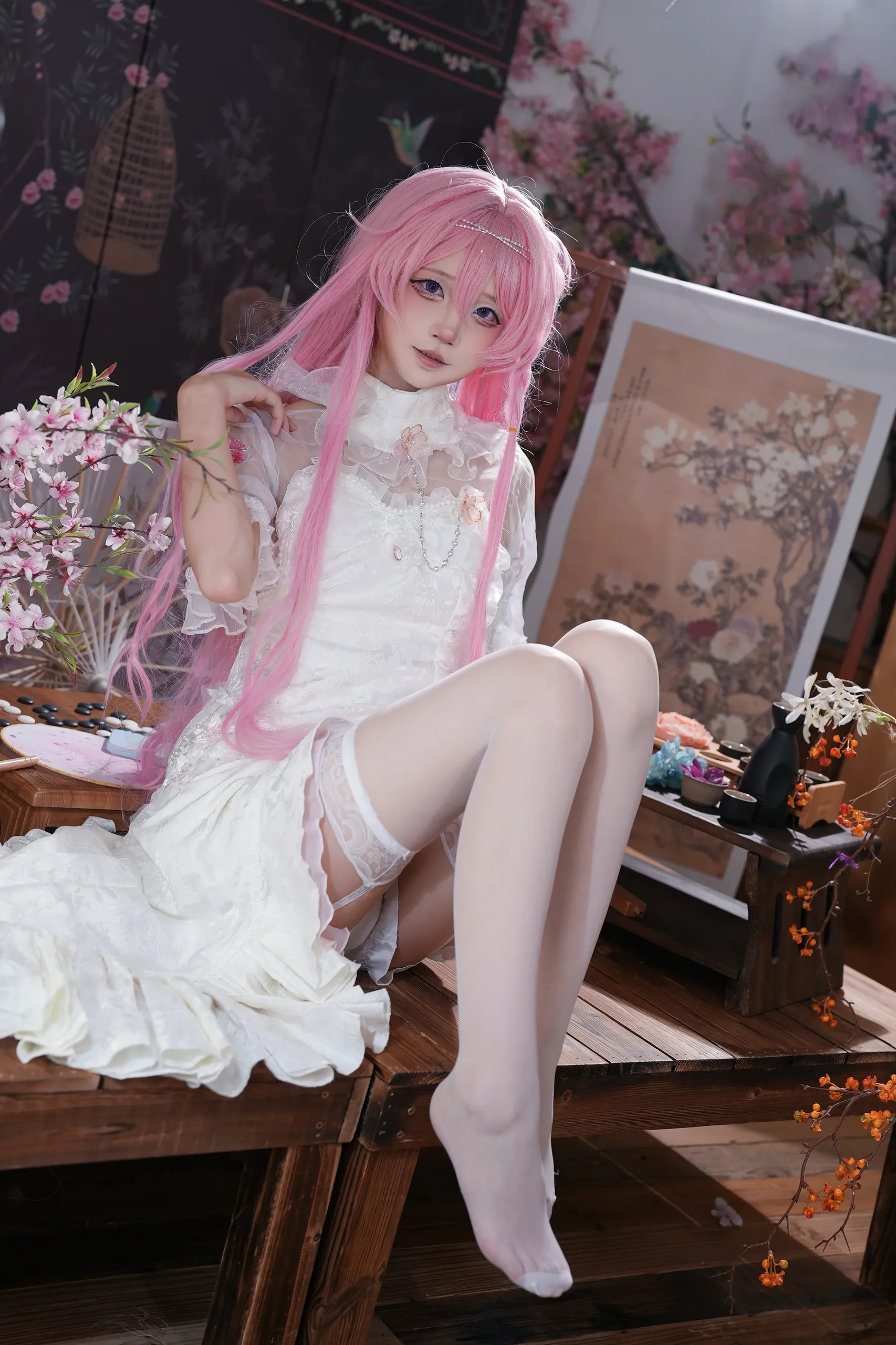 五更百鬼 NIKKE 胜利女神 桃乐丝旗袍 12P - 第12张写真大图