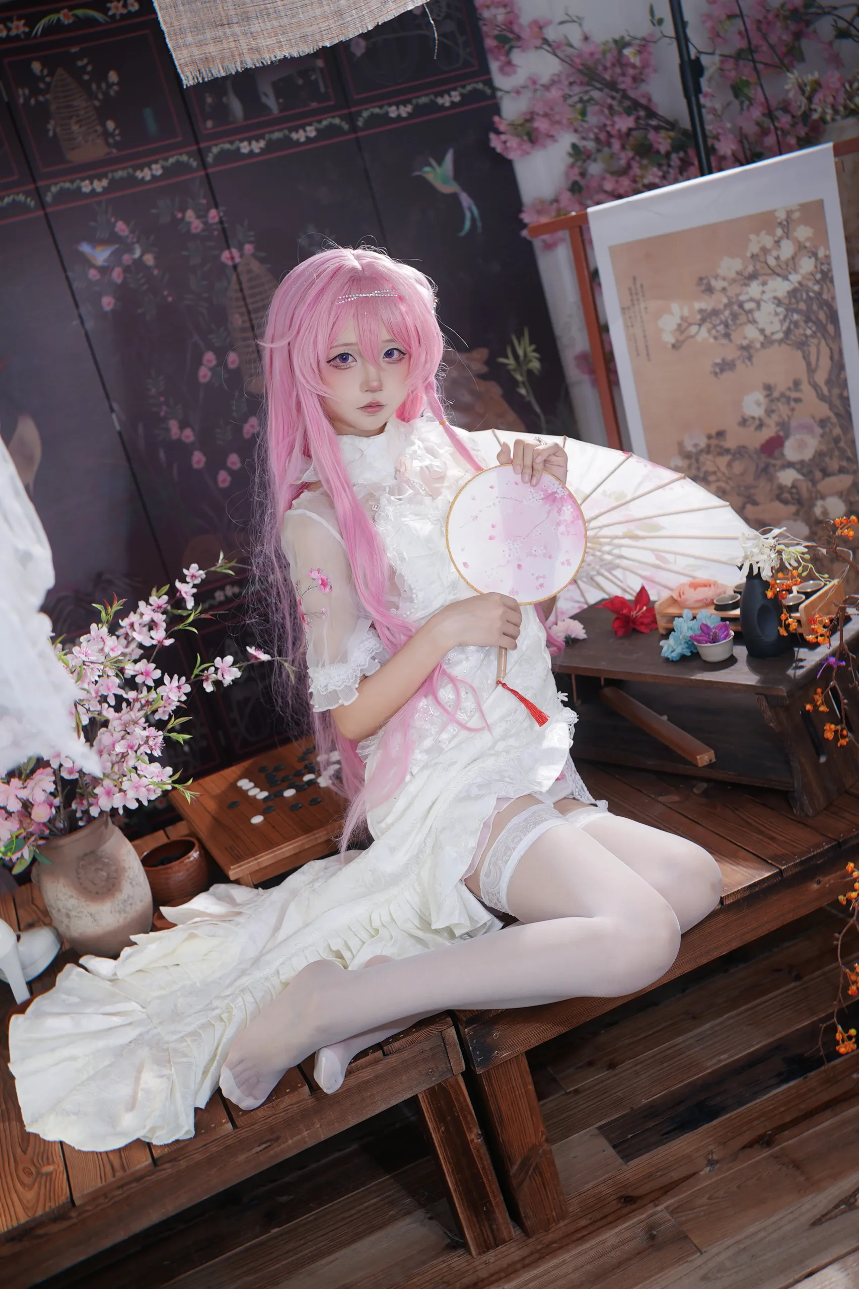 五更百鬼 NIKKE 胜利女神 桃乐丝旗袍 12P - 第8张写真大图