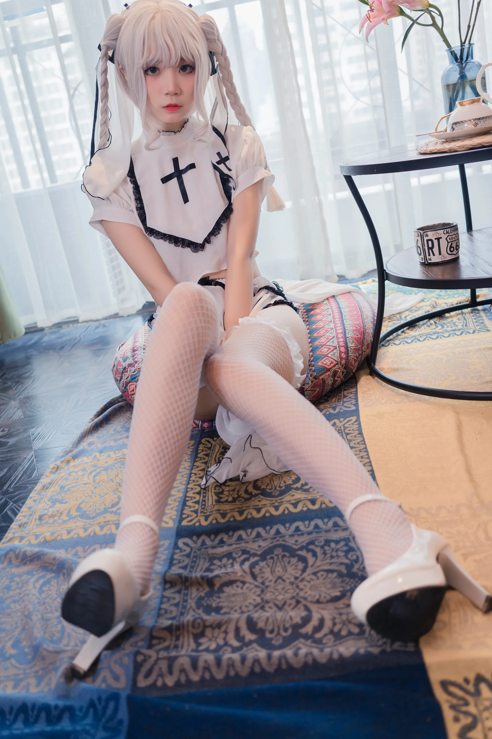 五更百鬼 圣女 吊带白丝 36P - 第25张写真大图