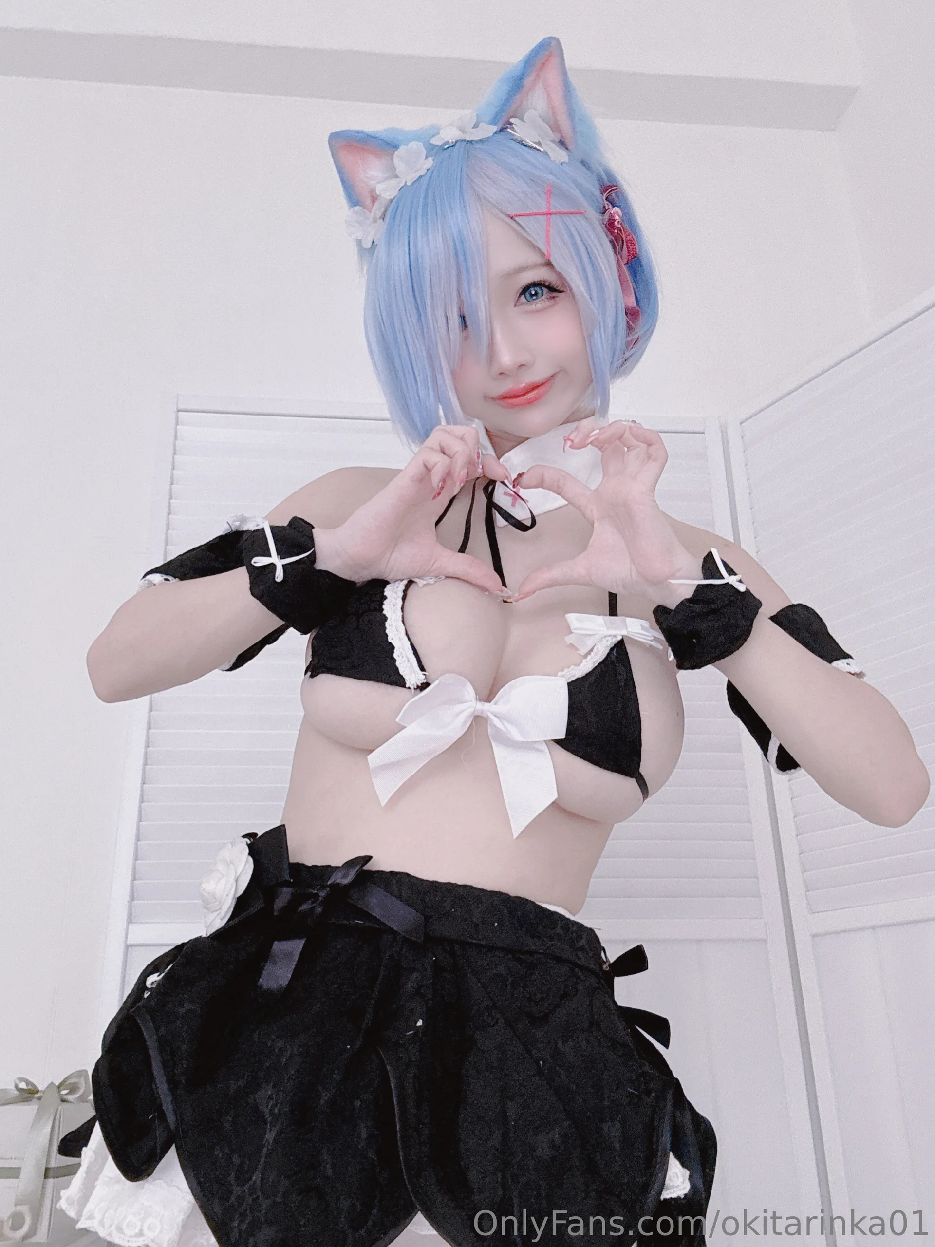 冲田凛花Rinka 从零开始的异世界生活 蕾姆 50P - 第11张写真大图