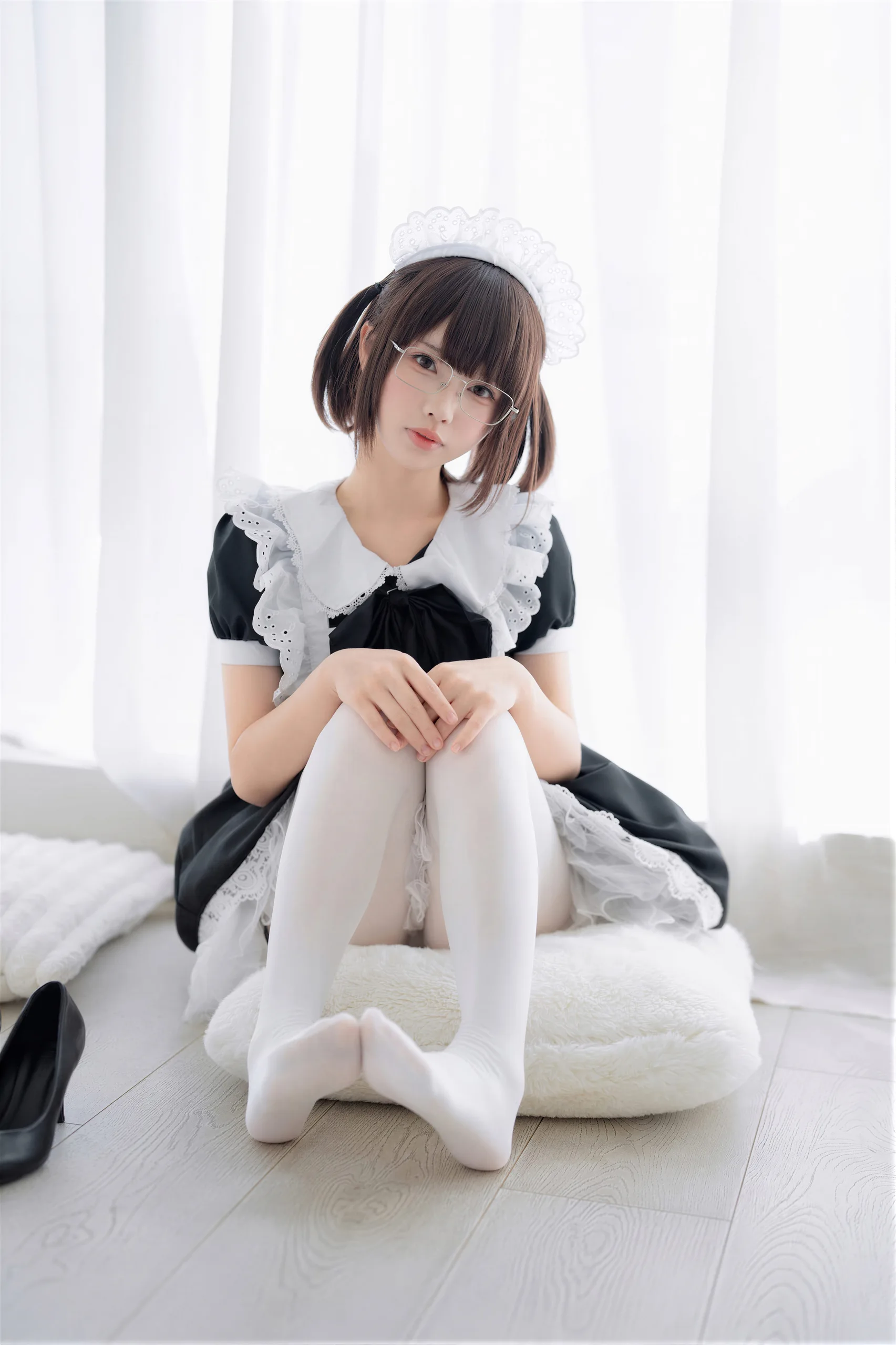 十万珍吱伏特&轩萧学姐 双人女仆 110P - 第103张写真大图