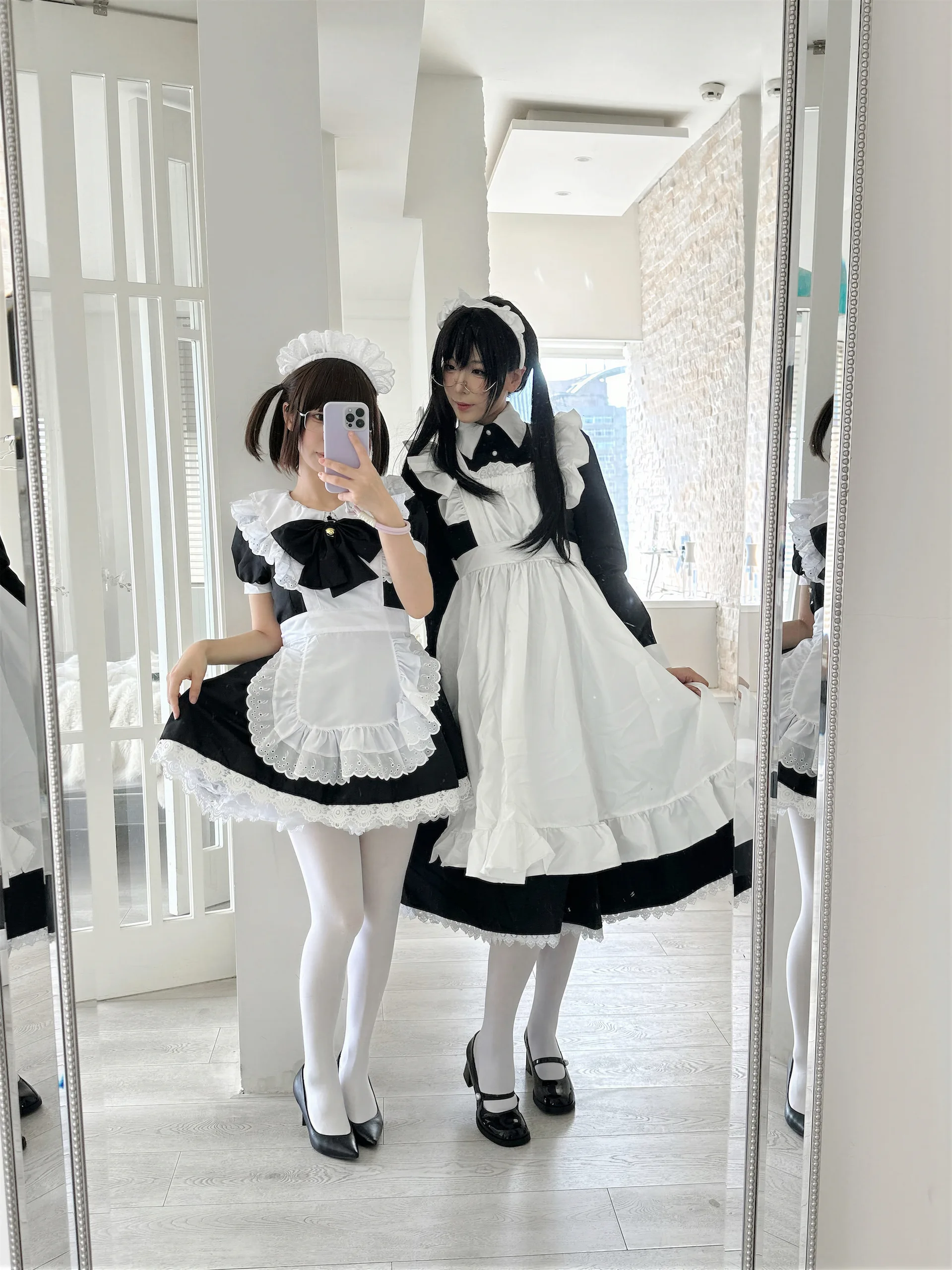 十万珍吱伏特&轩萧学姐 双人女仆 110P - 第110张写真大图