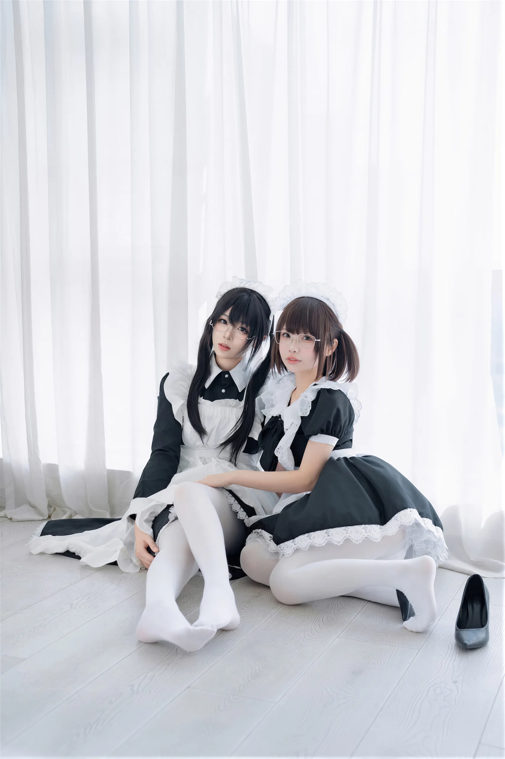 十万珍吱伏特&轩萧学姐 双人女仆 110P - 第31张写真大图