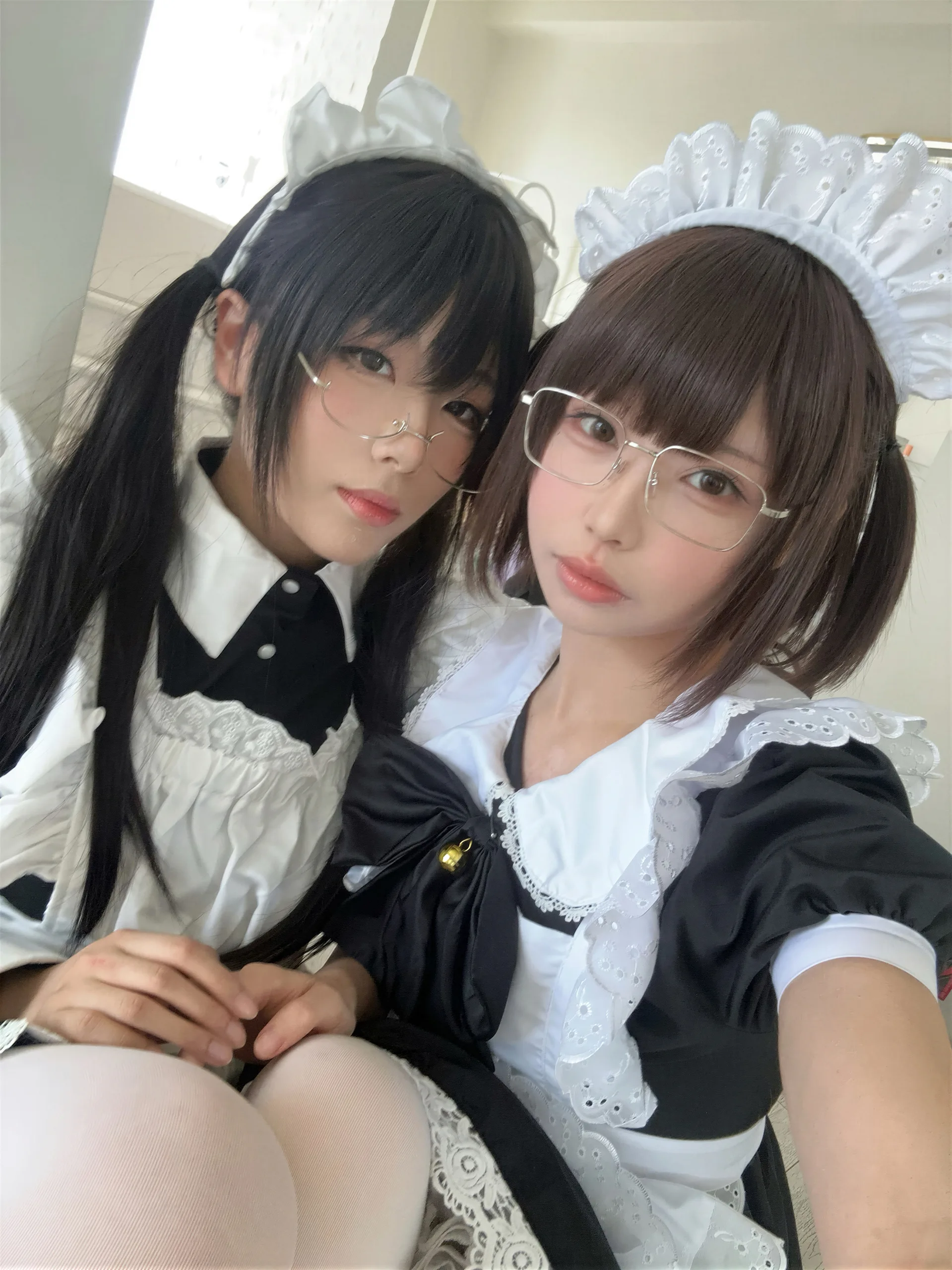 十万珍吱伏特&轩萧学姐 双人女仆 110P - 第7张写真大图