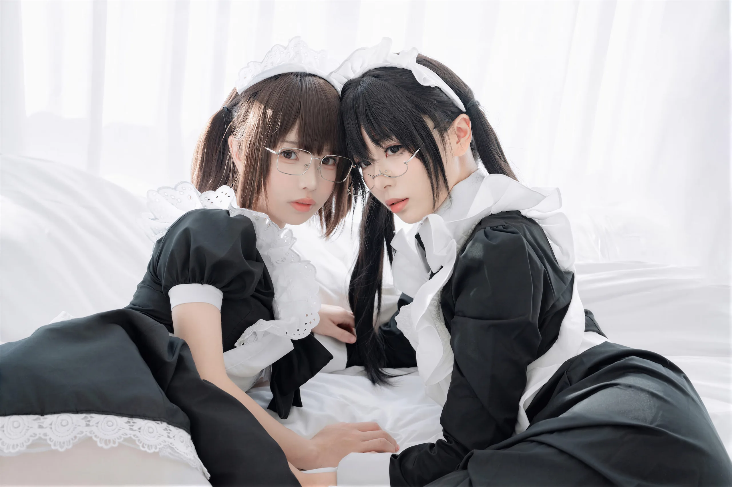 十万珍吱伏特&轩萧学姐 双人女仆 110P - 第73张写真大图