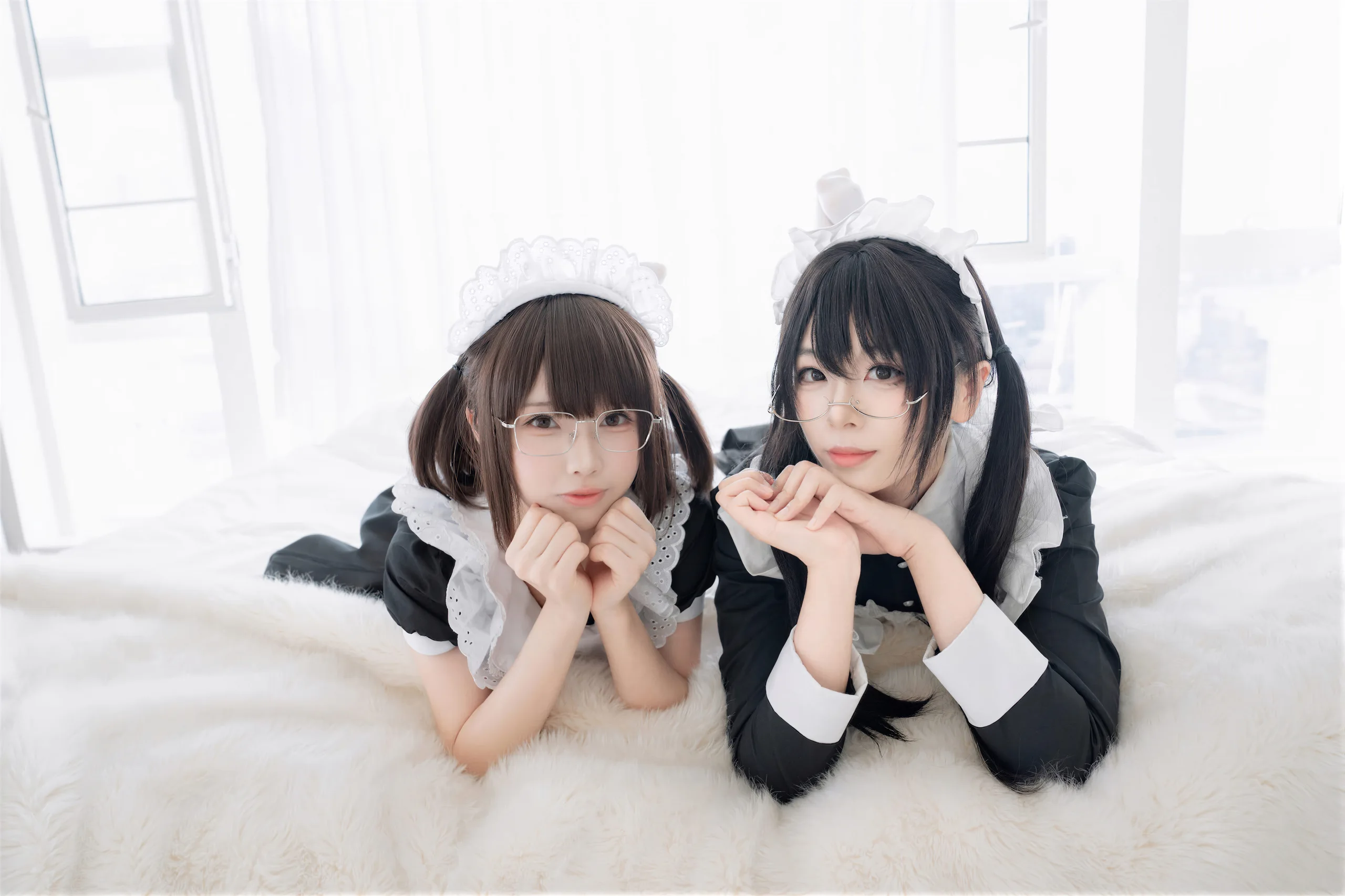 十万珍吱伏特&轩萧学姐 双人女仆 110P - 第76张写真大图