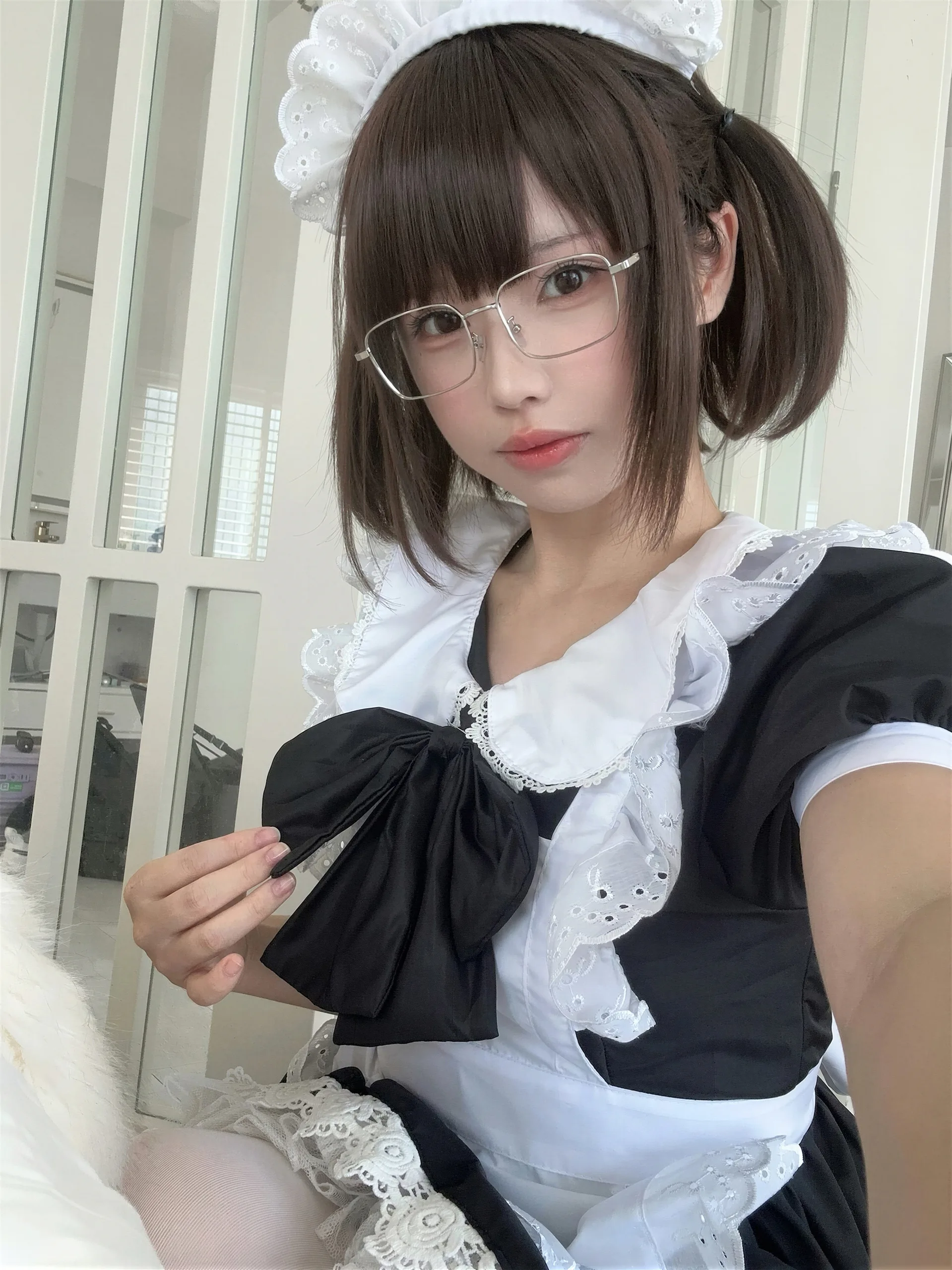 十万珍吱伏特&轩萧学姐 双人女仆 110P - 第8张写真大图
