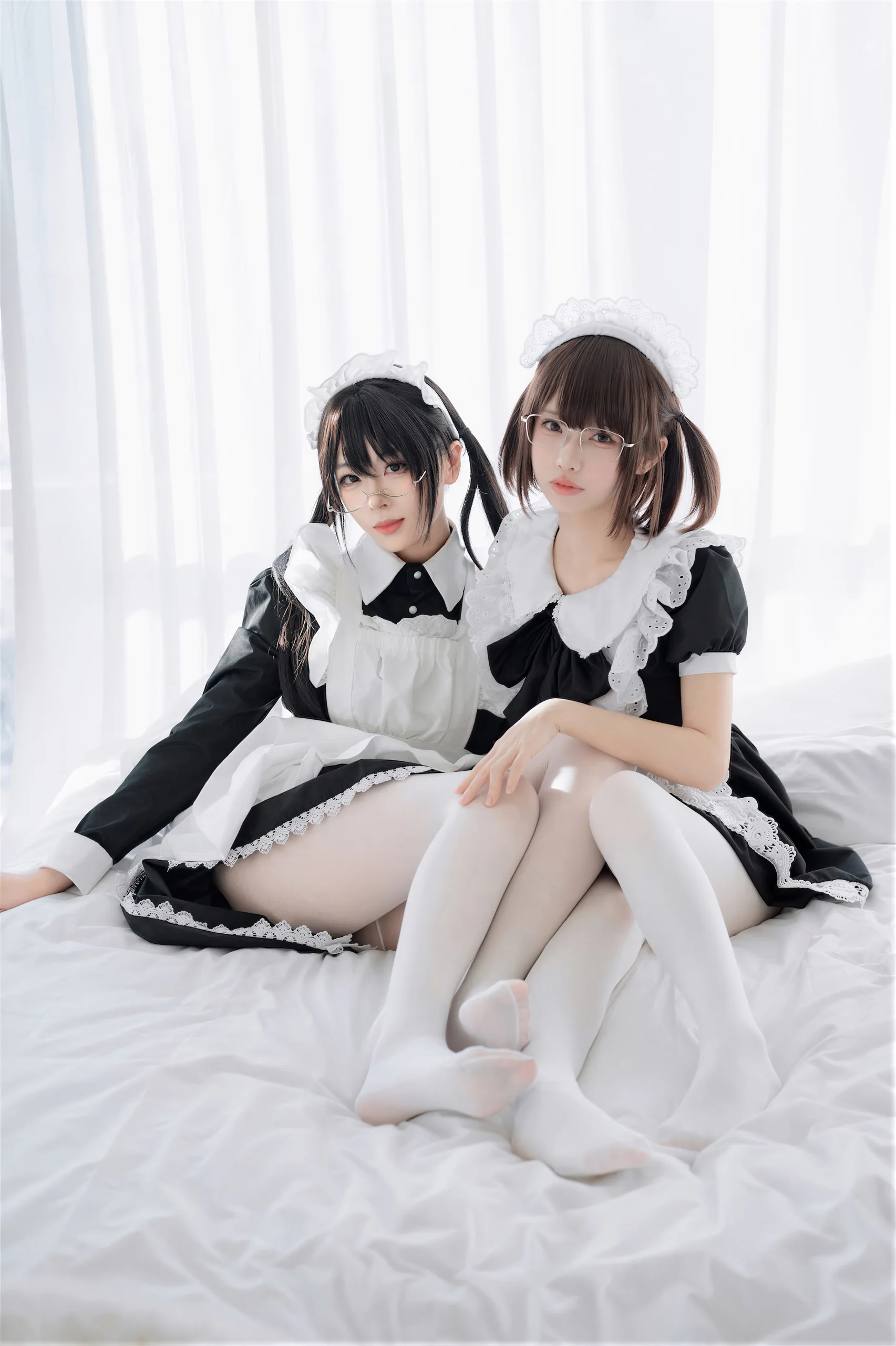 十万珍吱伏特&轩萧学姐 双人女仆 110P - 第80张写真大图