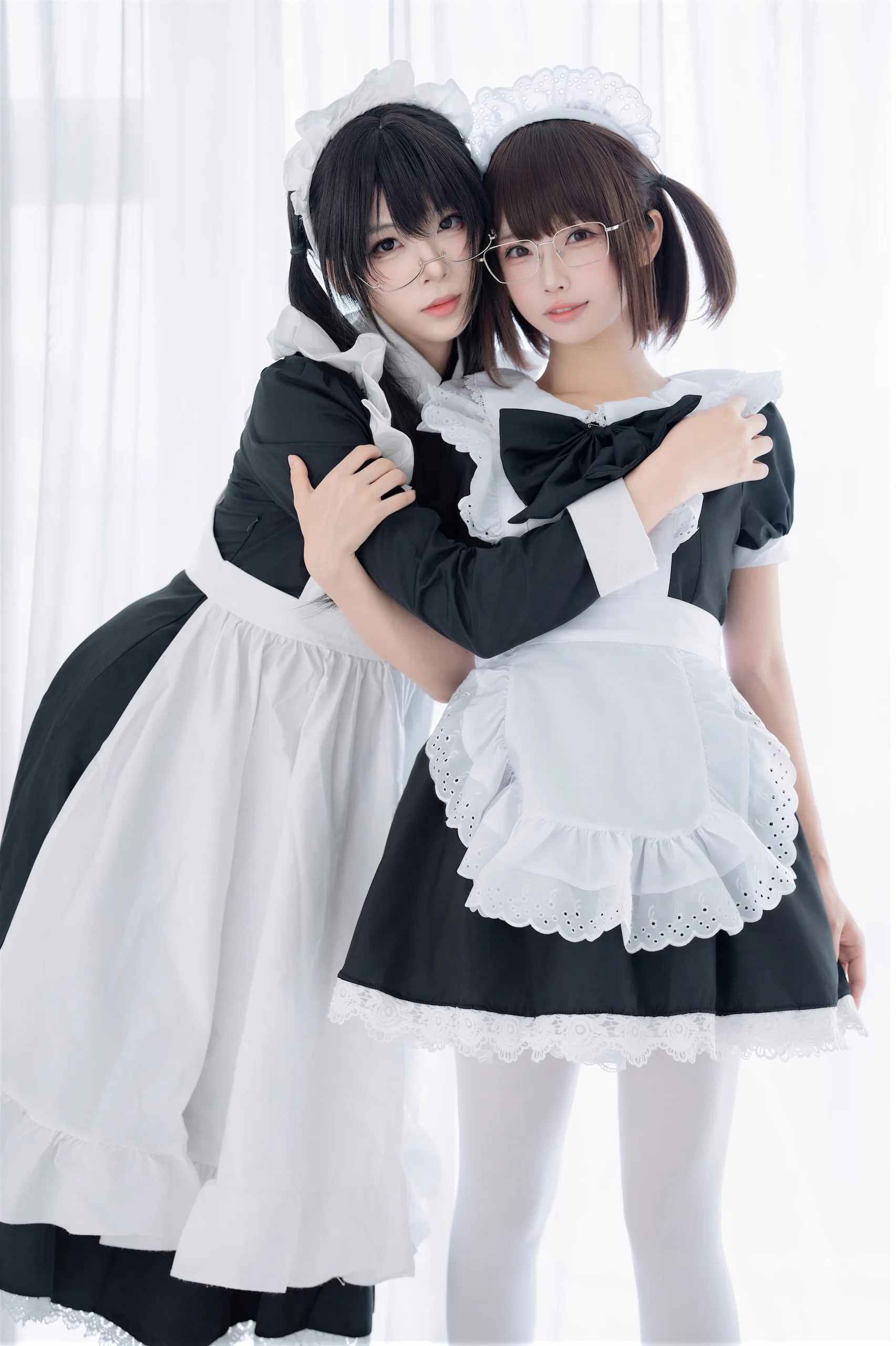 十万珍吱伏特&轩萧学姐 双人女仆 110P - 第89张写真大图