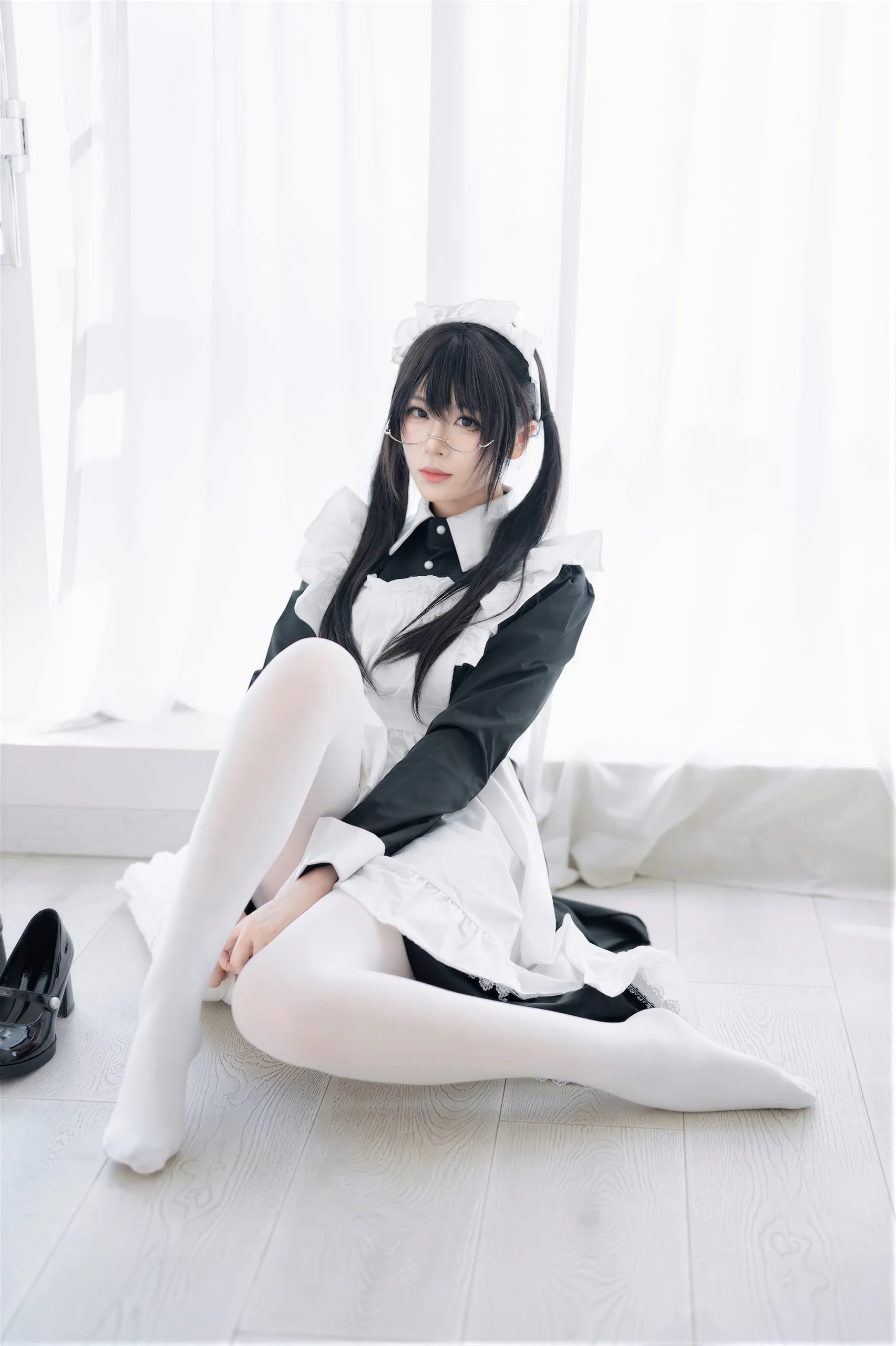 十万珍吱伏特&轩萧学姐 双人女仆 110P - 第91张写真大图