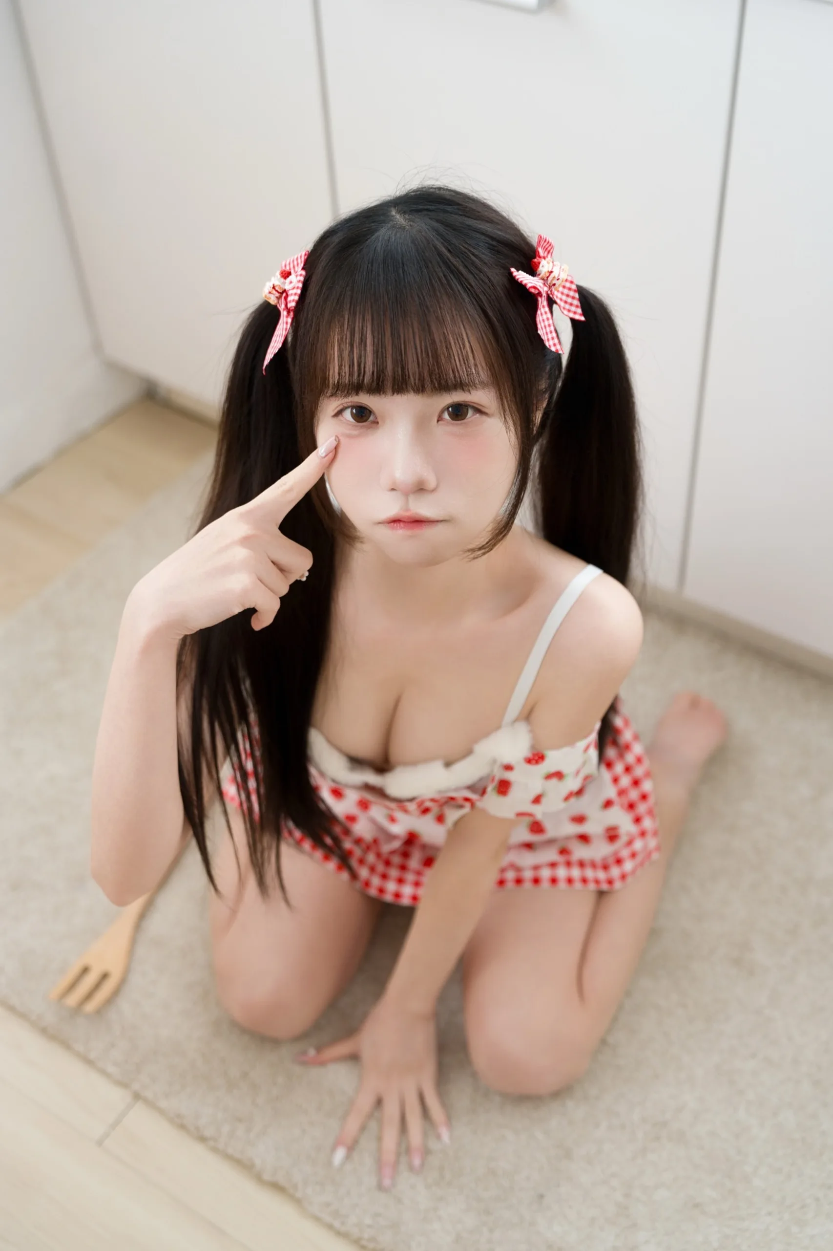 可可小白兔 生日限定 一起做蛋糕吗 77P - 第10张写真大图