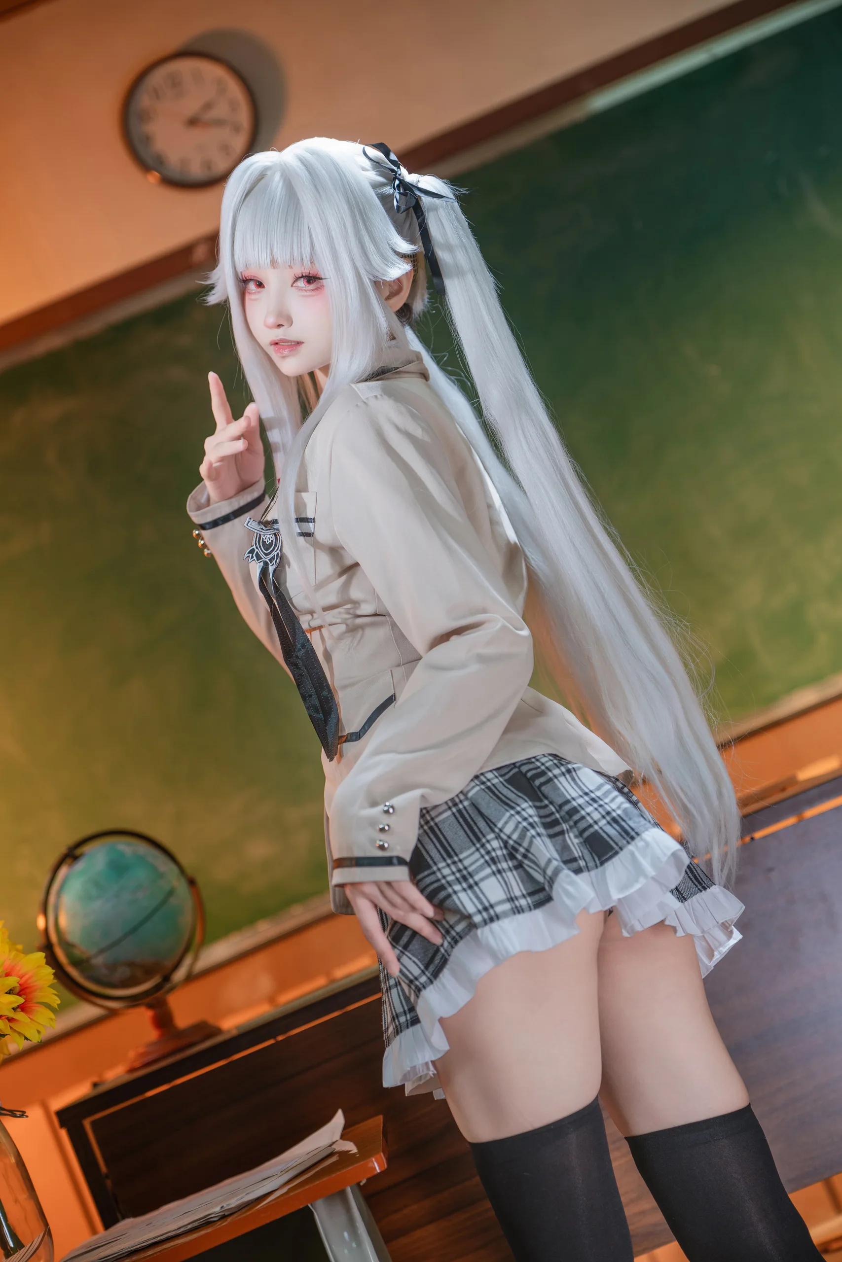 大大卷卷小卷 美少女万华镜 篝之雾枝校服 29P - 第12张写真大图