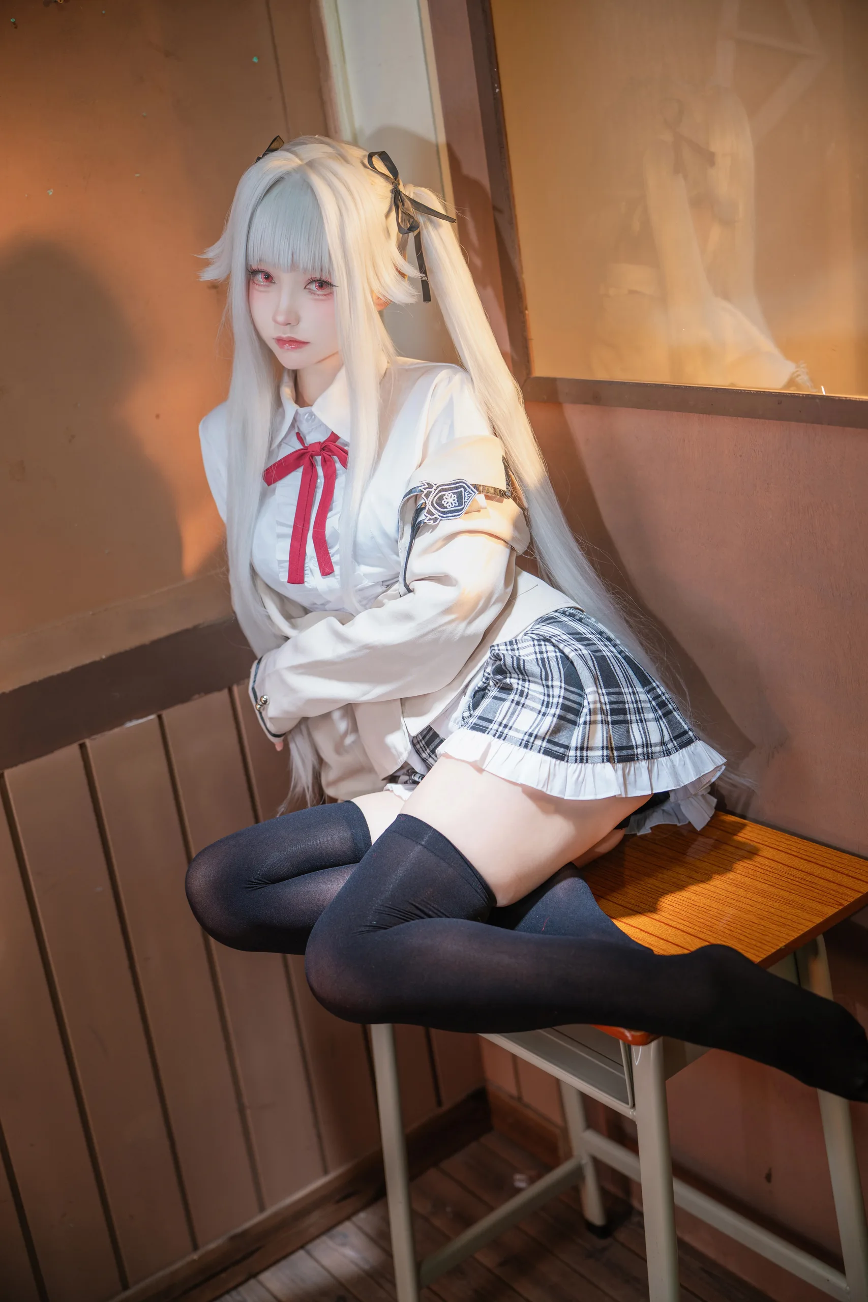 大大卷卷小卷 美少女万华镜 篝之雾枝校服 29P - 第13张写真大图