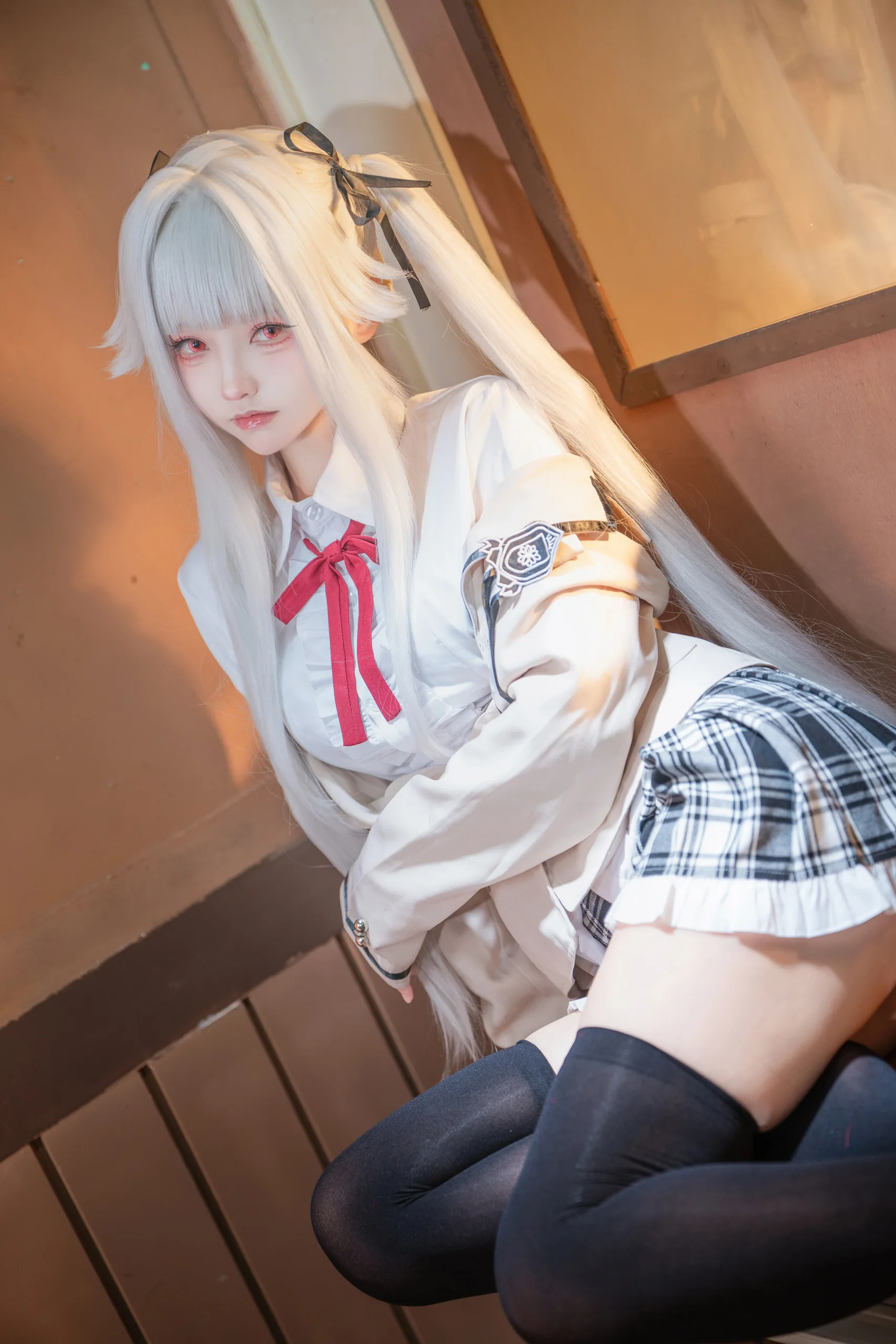 大大卷卷小卷 美少女万华镜 篝之雾枝校服 29P - 第14张写真大图