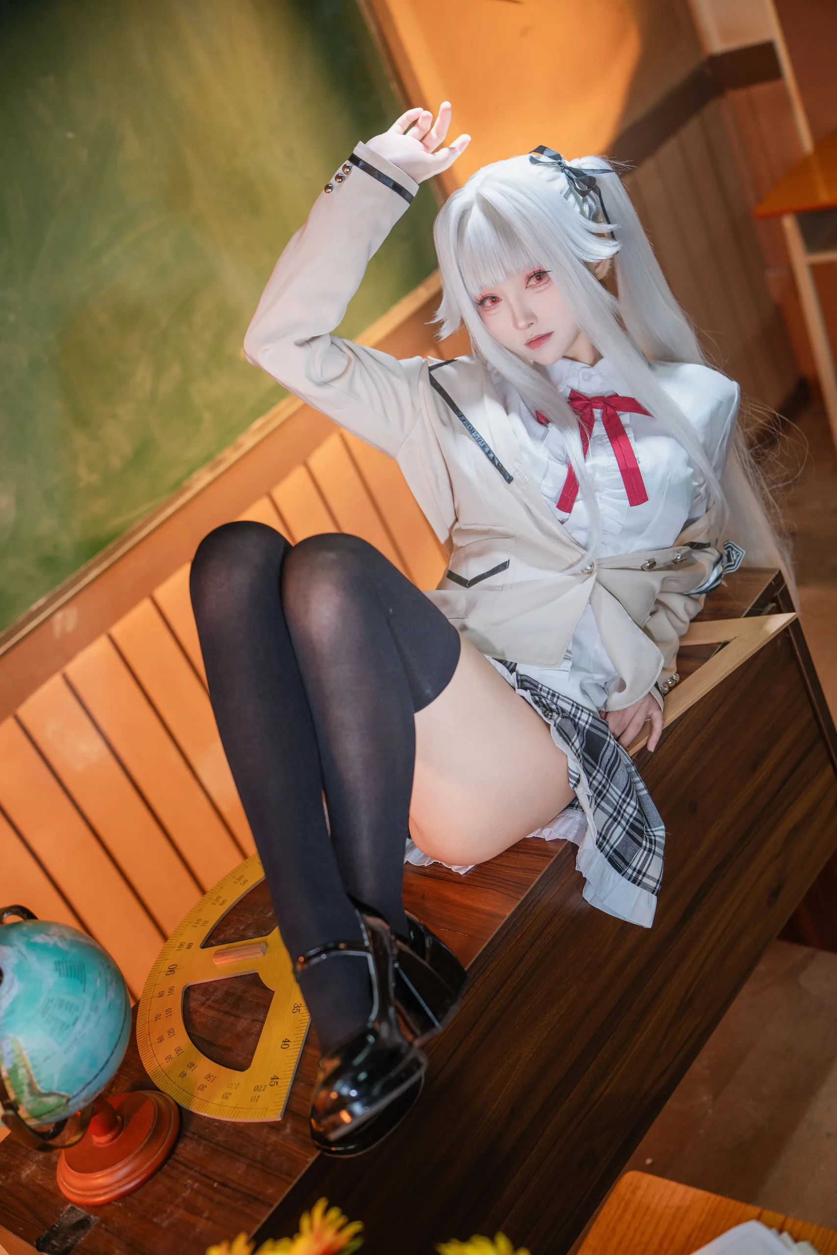 大大卷卷小卷 美少女万华镜 篝之雾枝校服 29P - 第16张写真大图