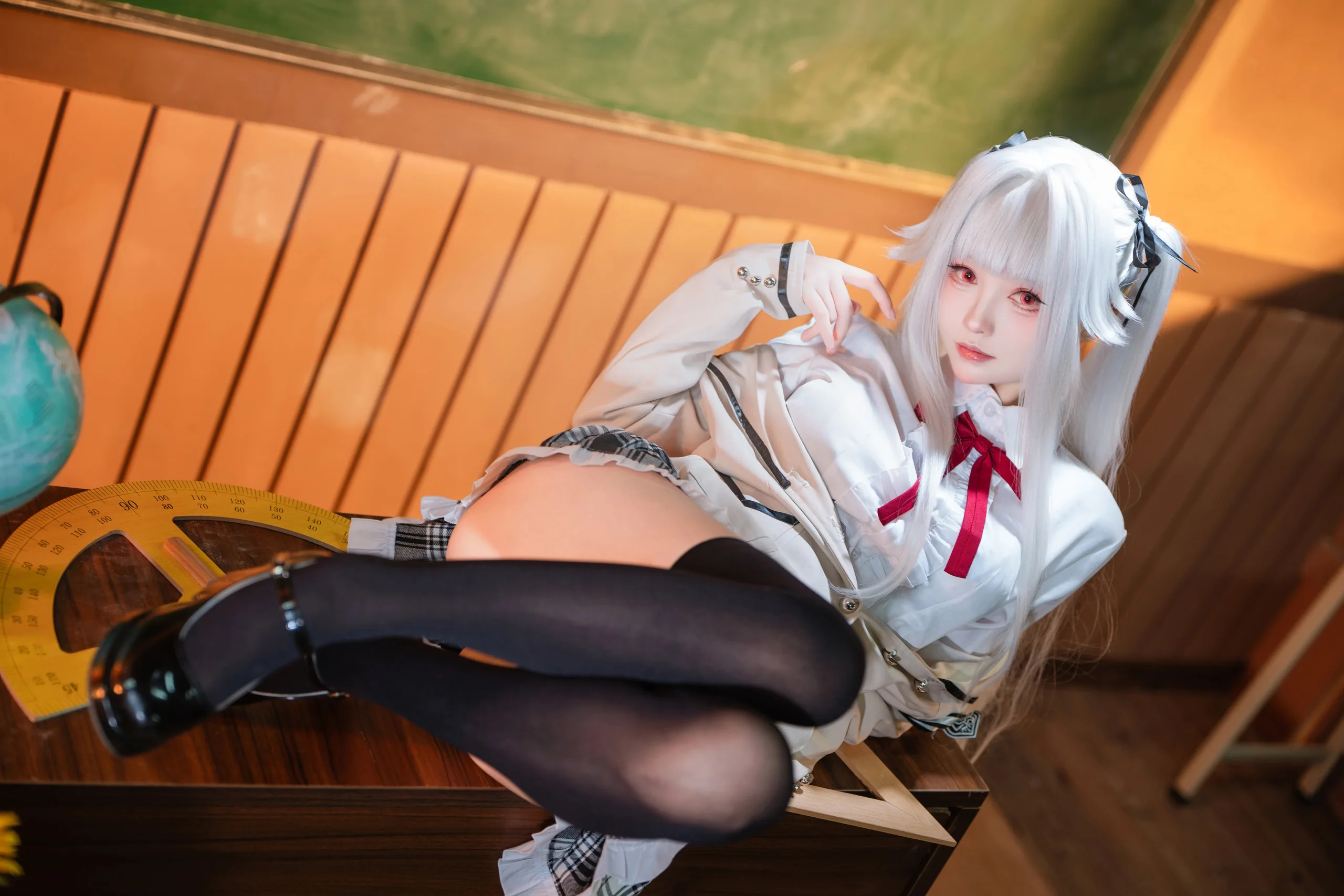 大大卷卷小卷 美少女万华镜 篝之雾枝校服 29P - 第18张写真大图