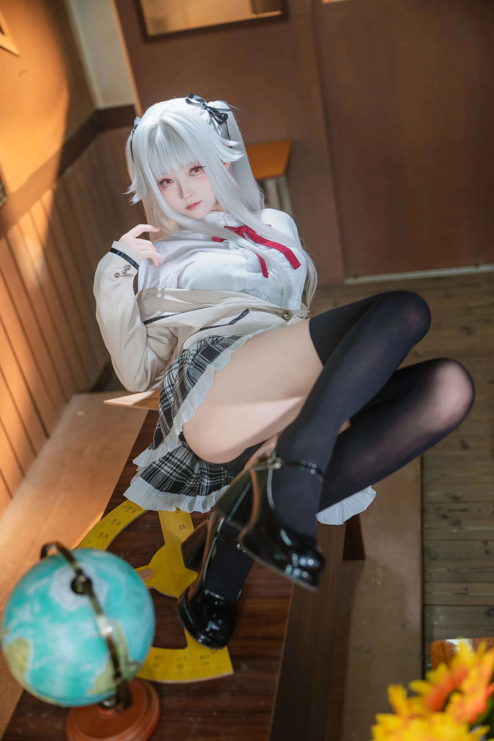 大大卷卷小卷 美少女万华镜 篝之雾枝校服 29P - 第19张写真大图