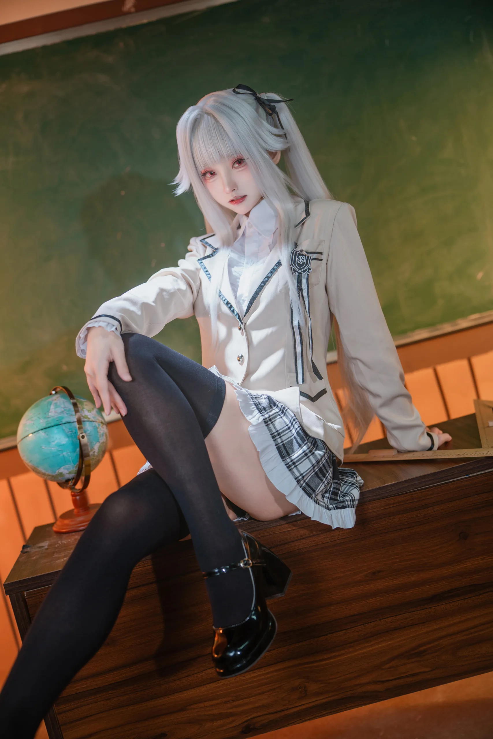 大大卷卷小卷 美少女万华镜 篝之雾枝校服 29P - 第24张写真大图