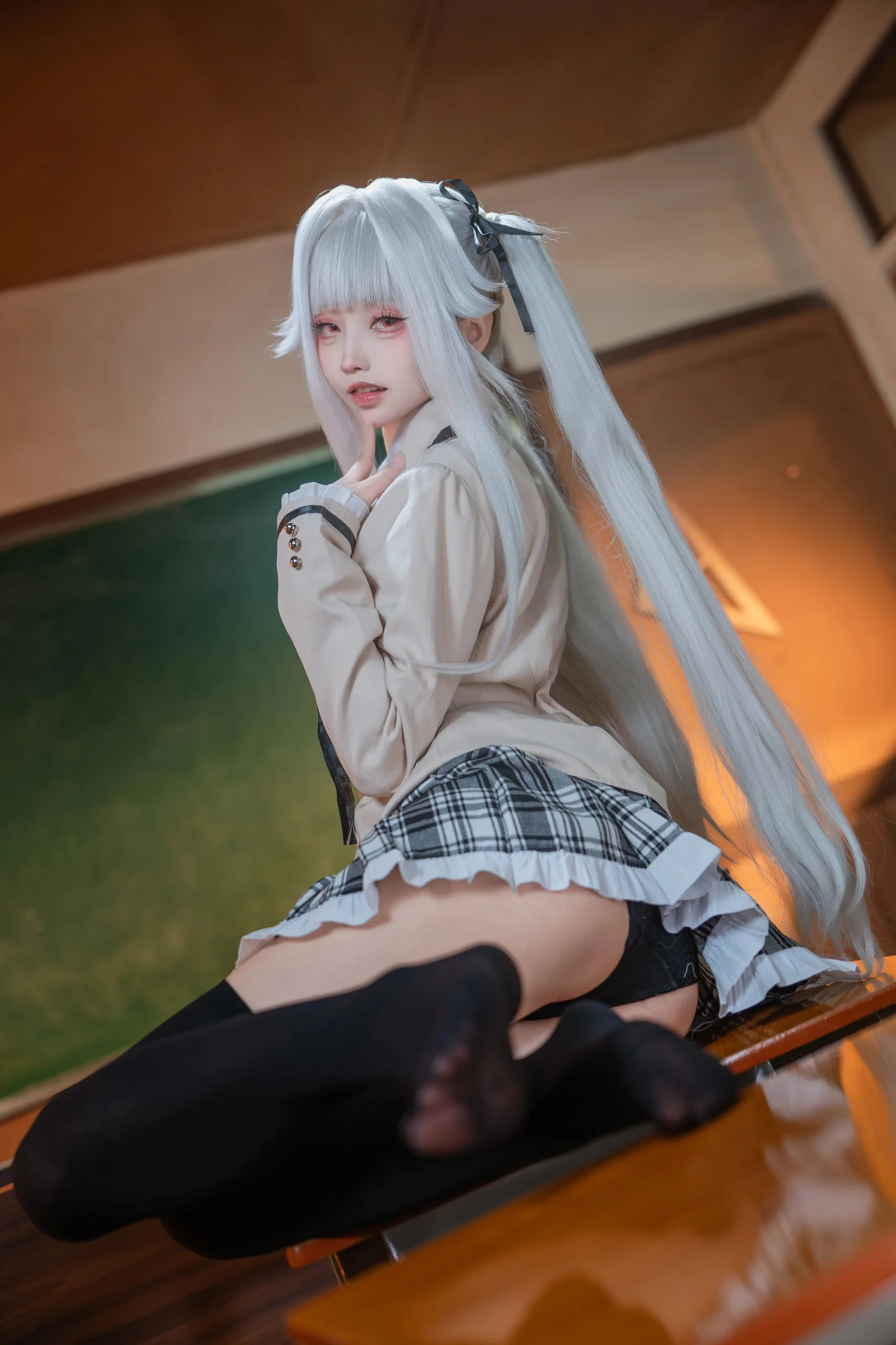 大大卷卷小卷 美少女万华镜 篝之雾枝校服 29P - 第5张写真大图