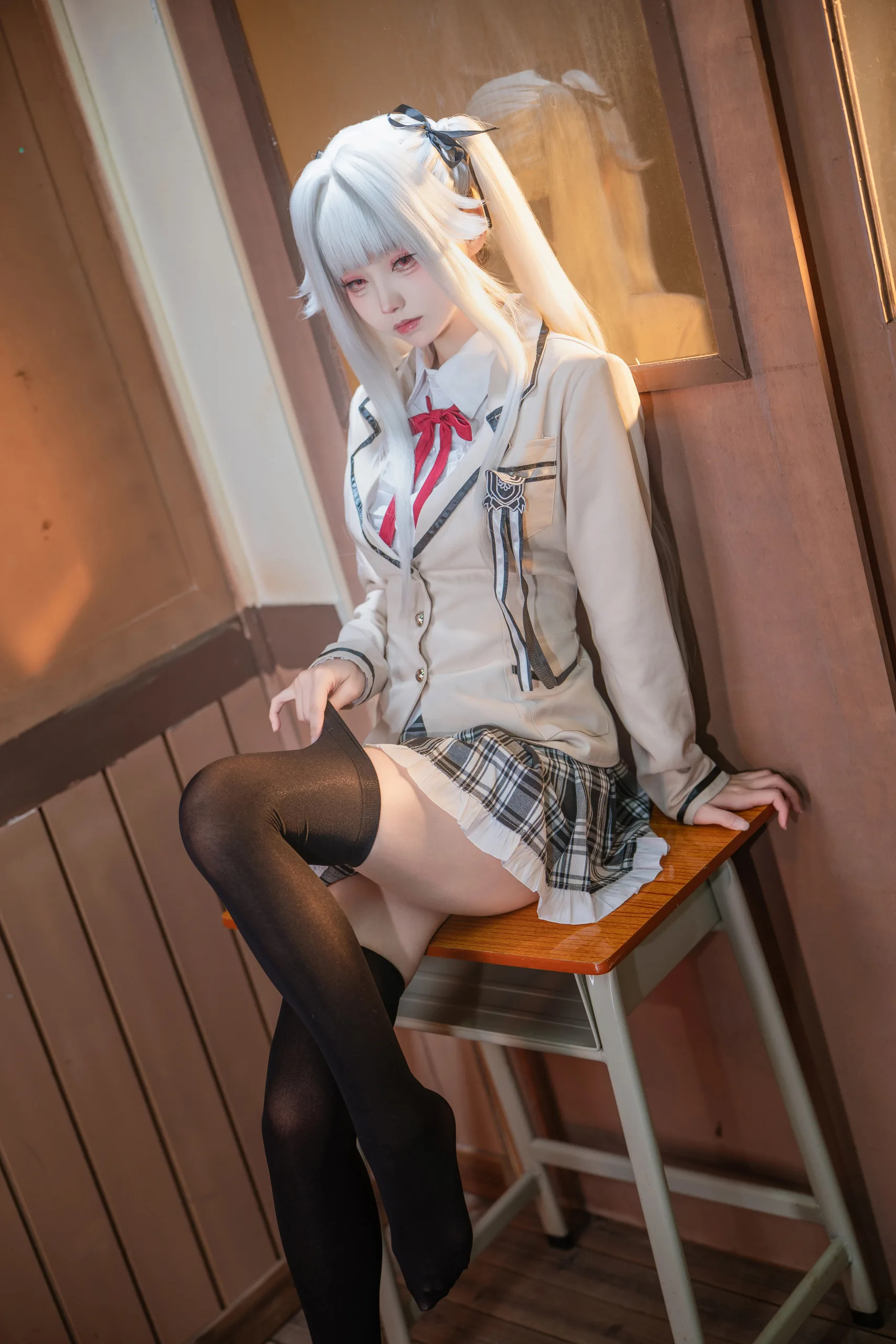 大大卷卷小卷 美少女万华镜 篝之雾枝校服 29P - 第7张写真大图