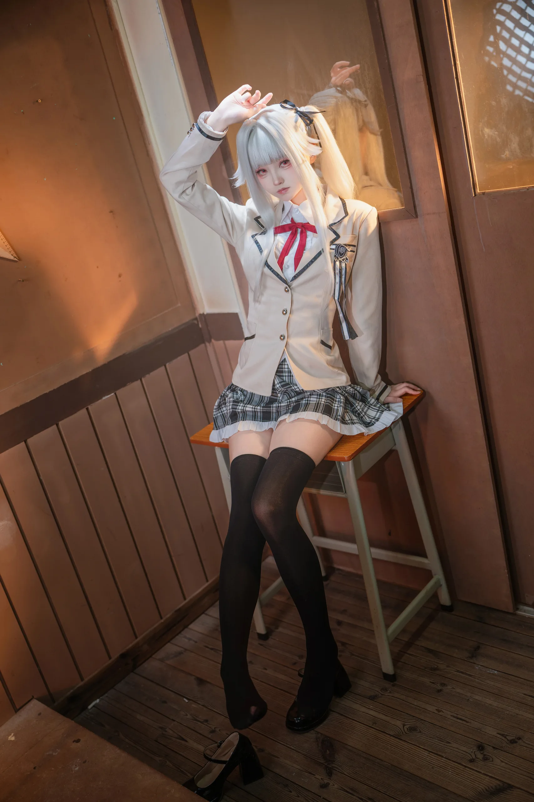 大大卷卷小卷 美少女万华镜 篝之雾枝校服 29P - 第9张写真大图
