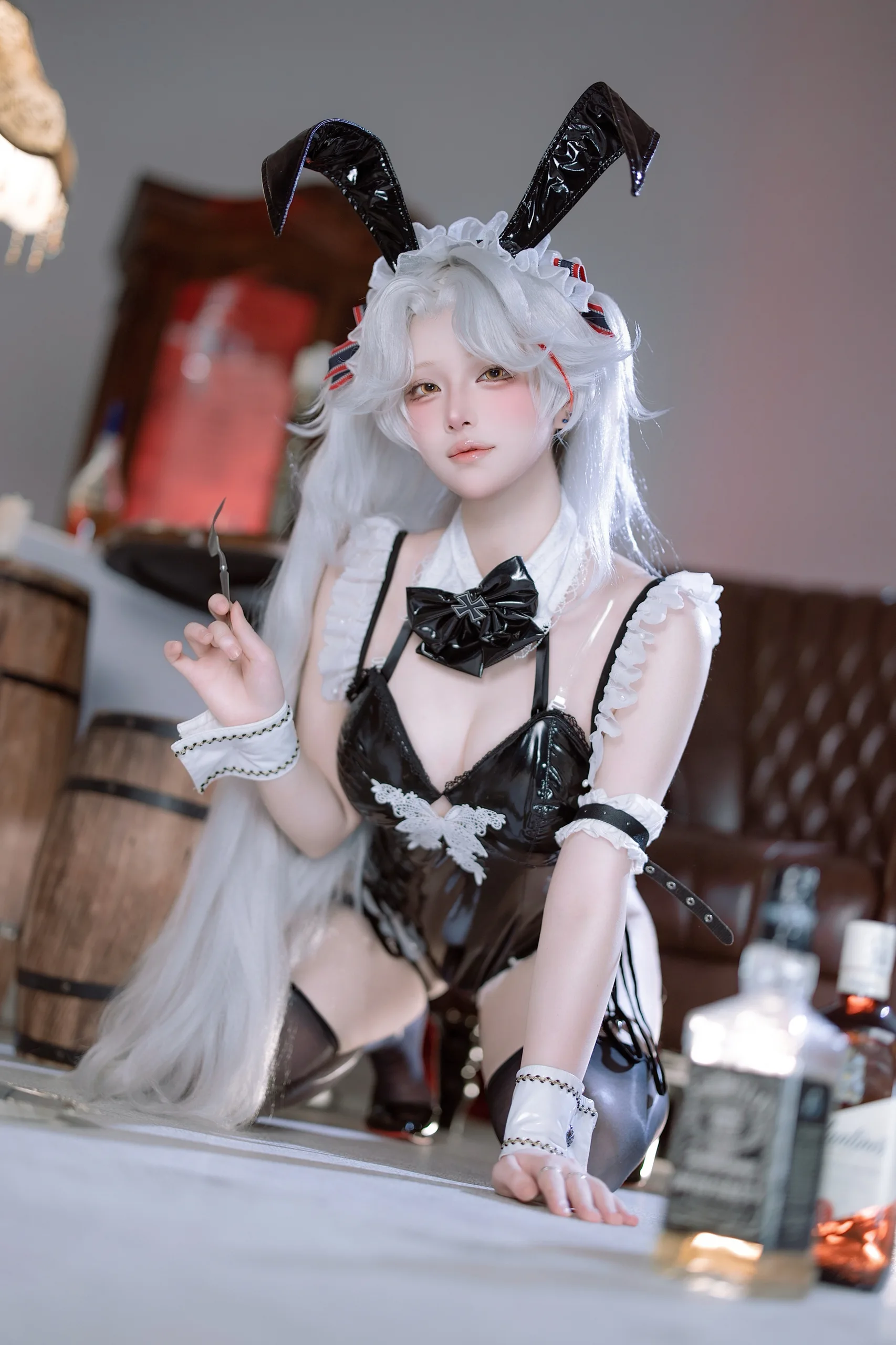 屿鱼 欧根亲王 兔女郎 - 第62张写真大图