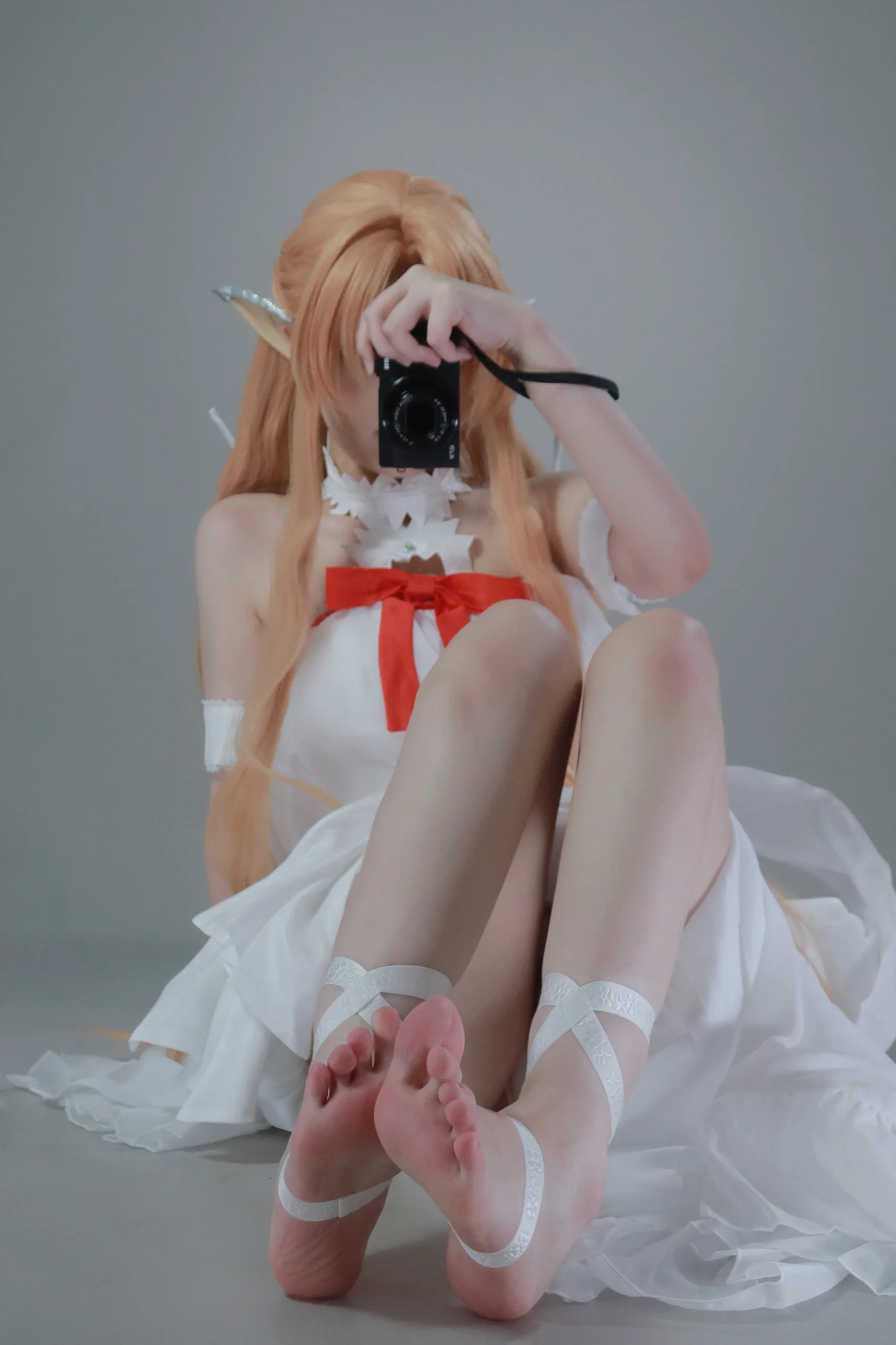 幼爱Youmeko 刀剑神域 亚丝娜·精灵囚服 - 第17张写真大图