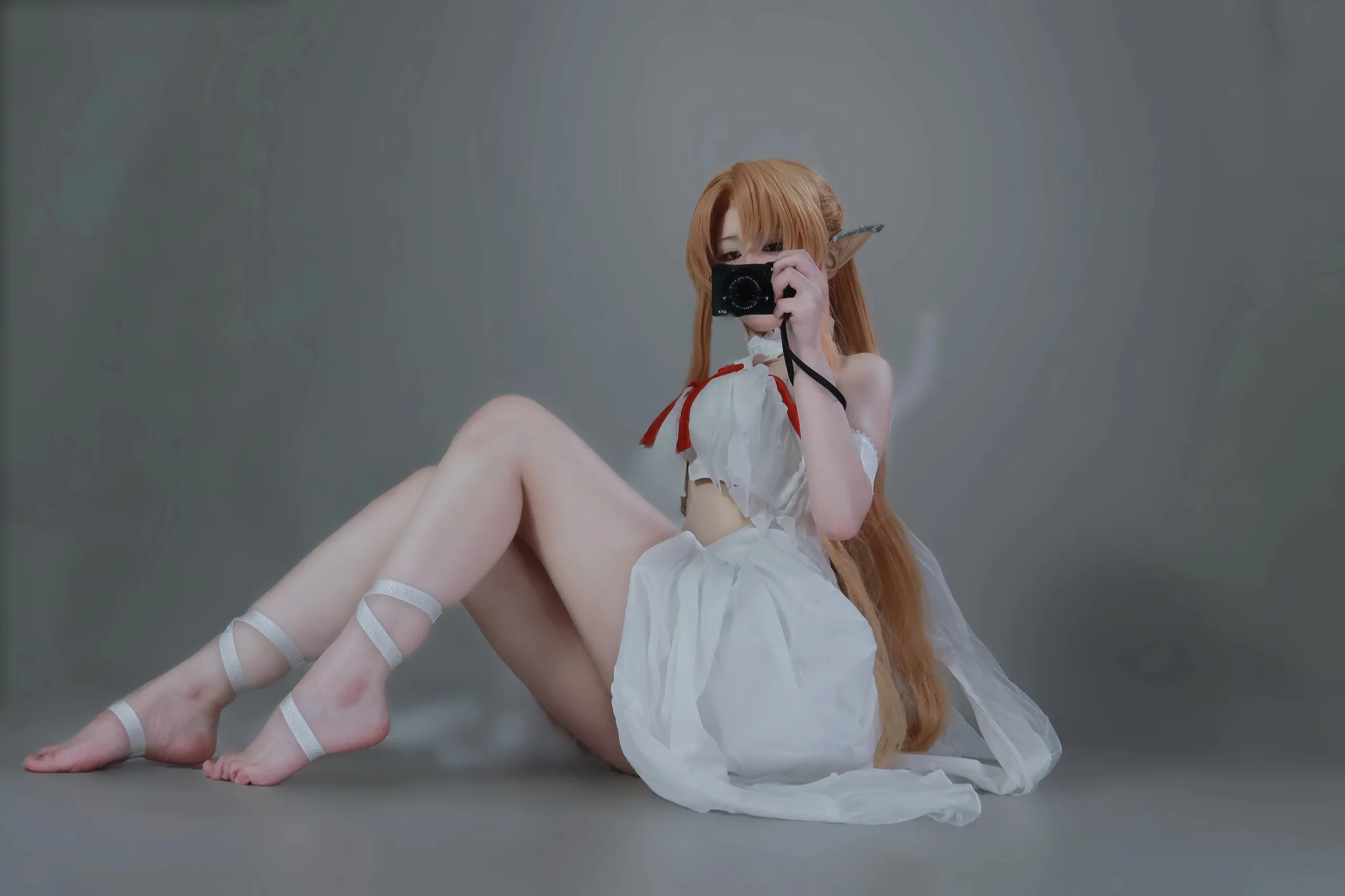 幼爱Youmeko 刀剑神域 亚丝娜·精灵囚服 - 第32张写真大图