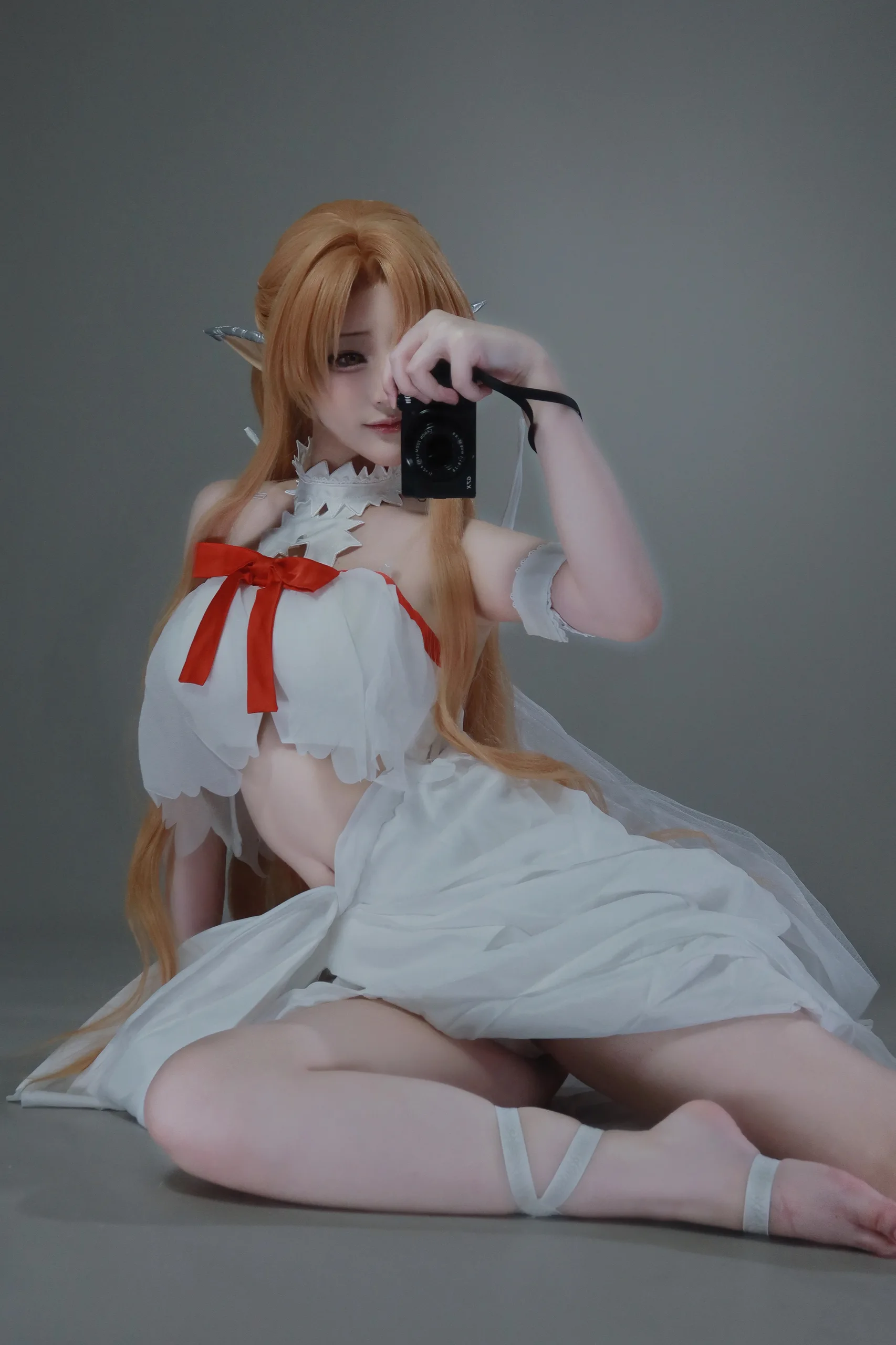幼爱Youmeko 刀剑神域 亚丝娜·精灵囚服 - 第35张写真大图