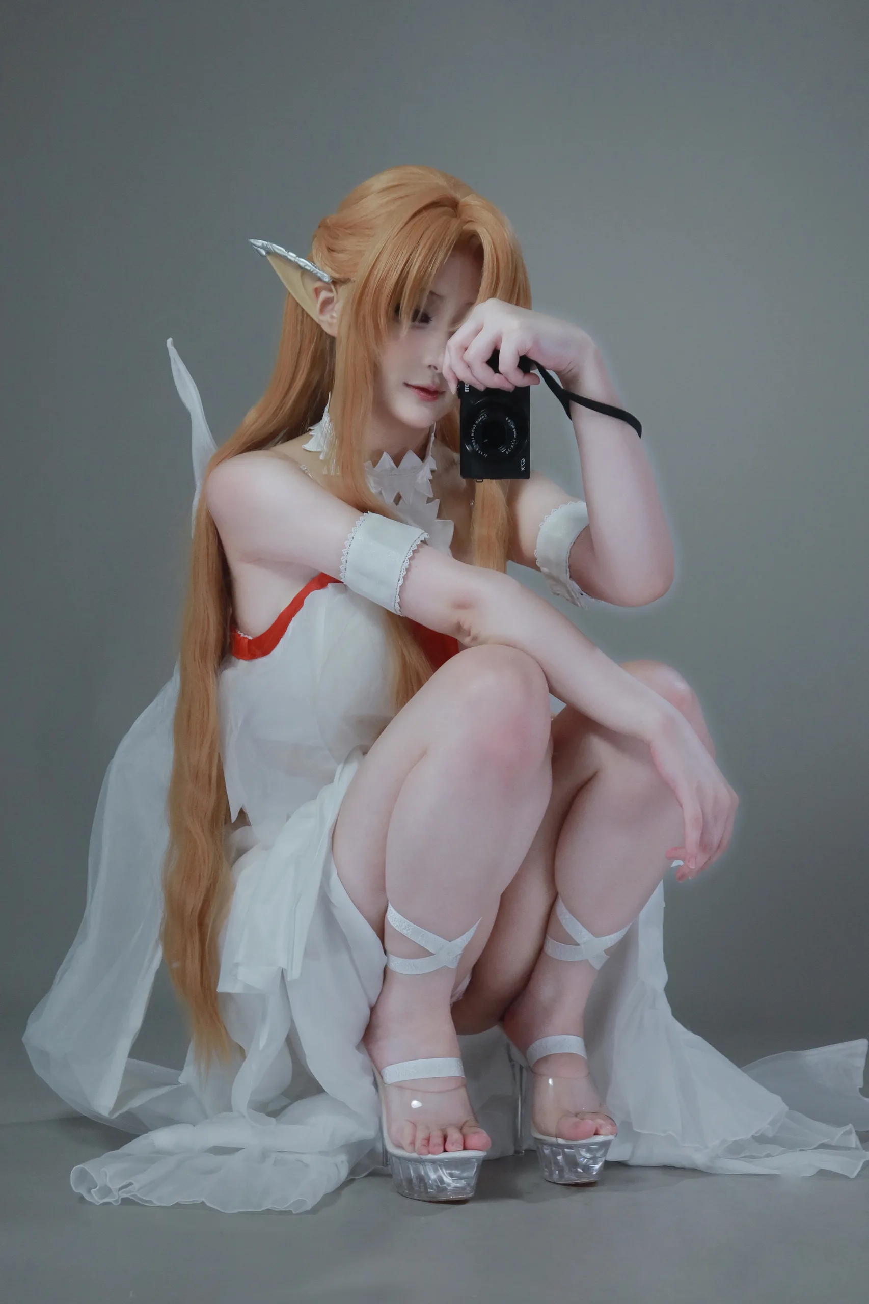 幼爱Youmeko 刀剑神域 亚丝娜·精灵囚服 - 第42张写真大图