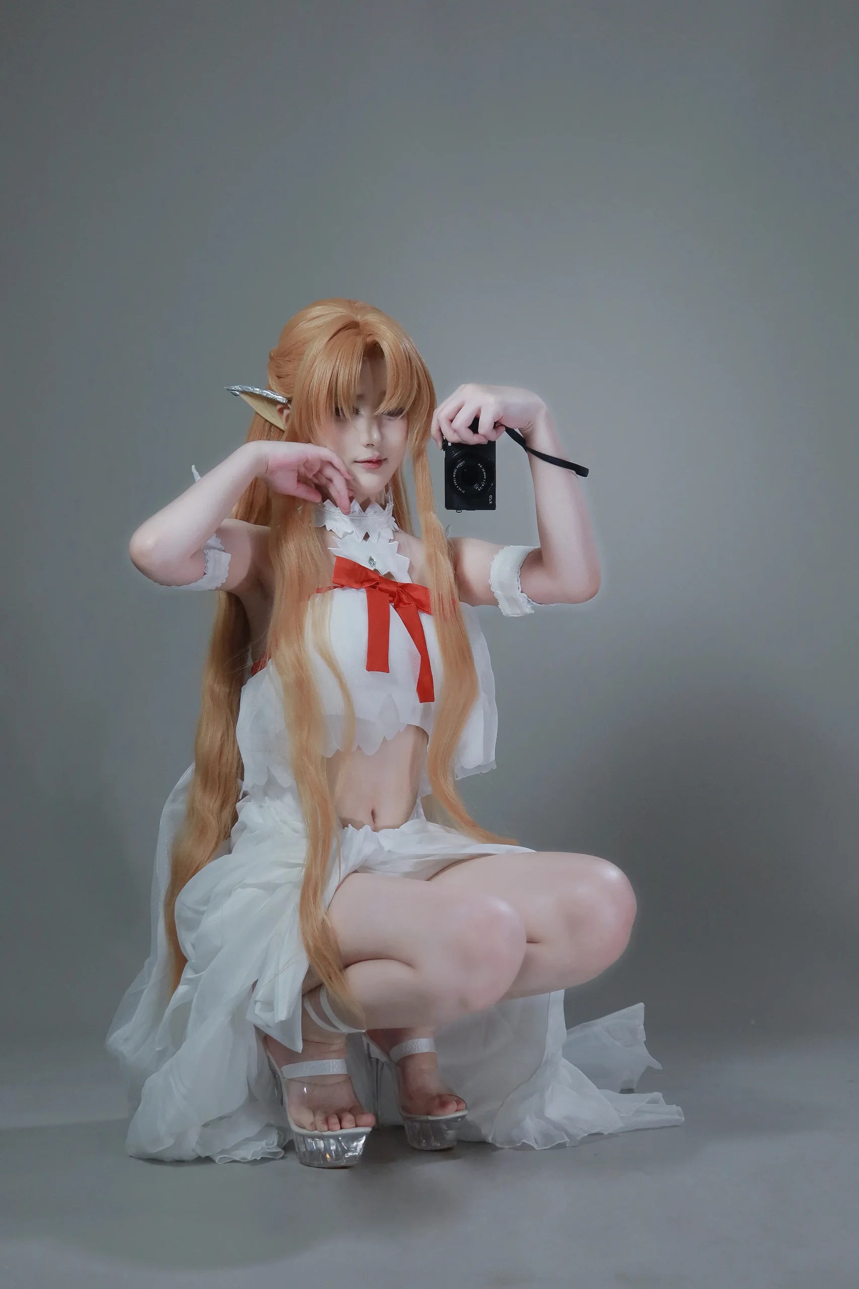 幼爱Youmeko 刀剑神域 亚丝娜·精灵囚服 - 第47张写真大图