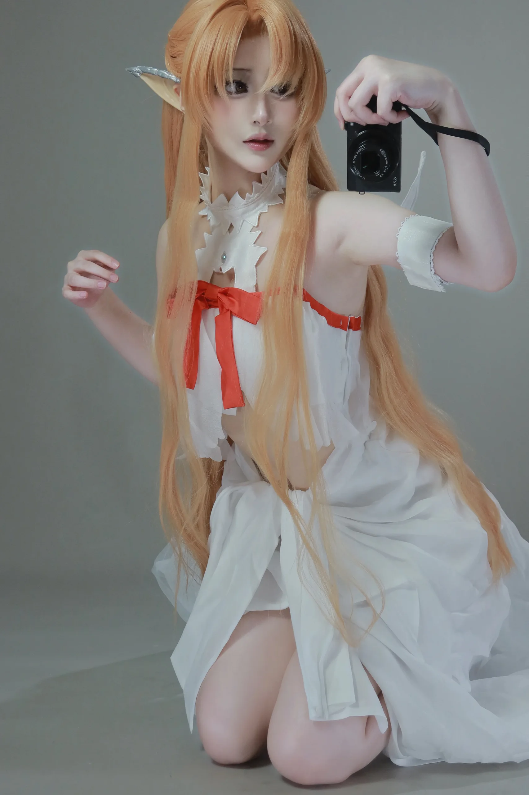 幼爱Youmeko 刀剑神域 亚丝娜·精灵囚服 - 第50张写真大图