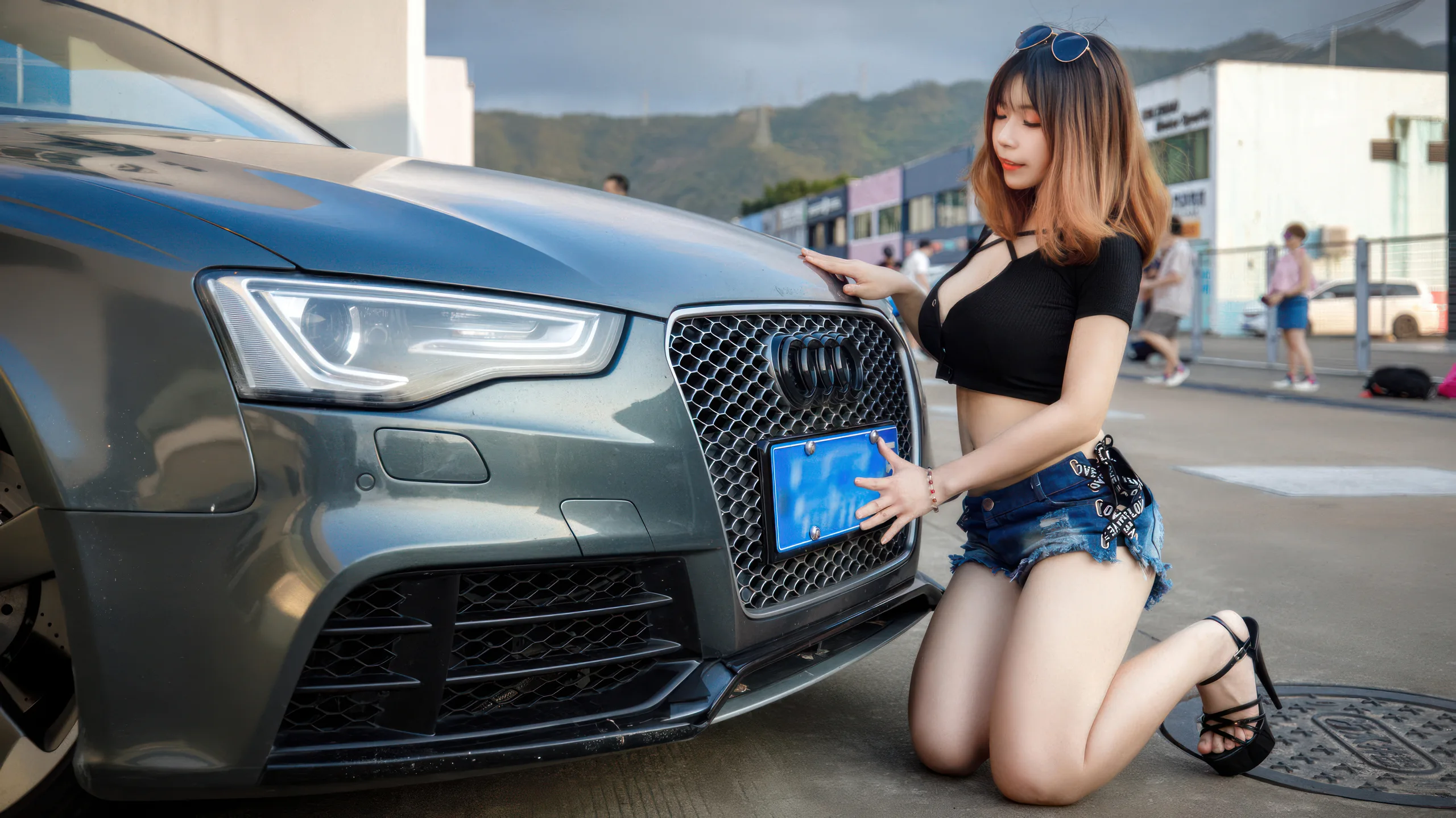 无颜小天使wy 时尚车模 - 第16张写真大图