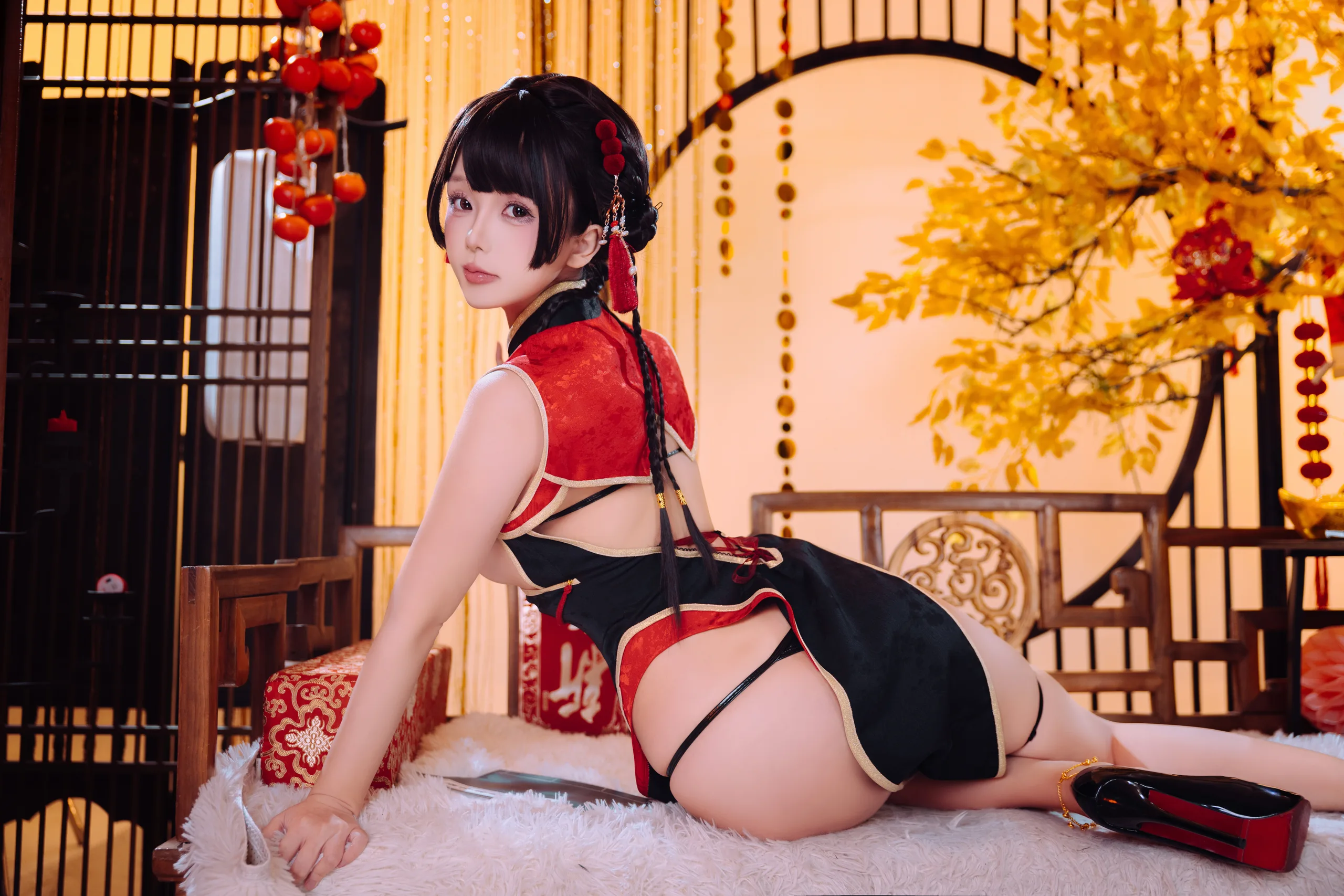 日奈娇 新年限定旗袍 - 第23张写真大图