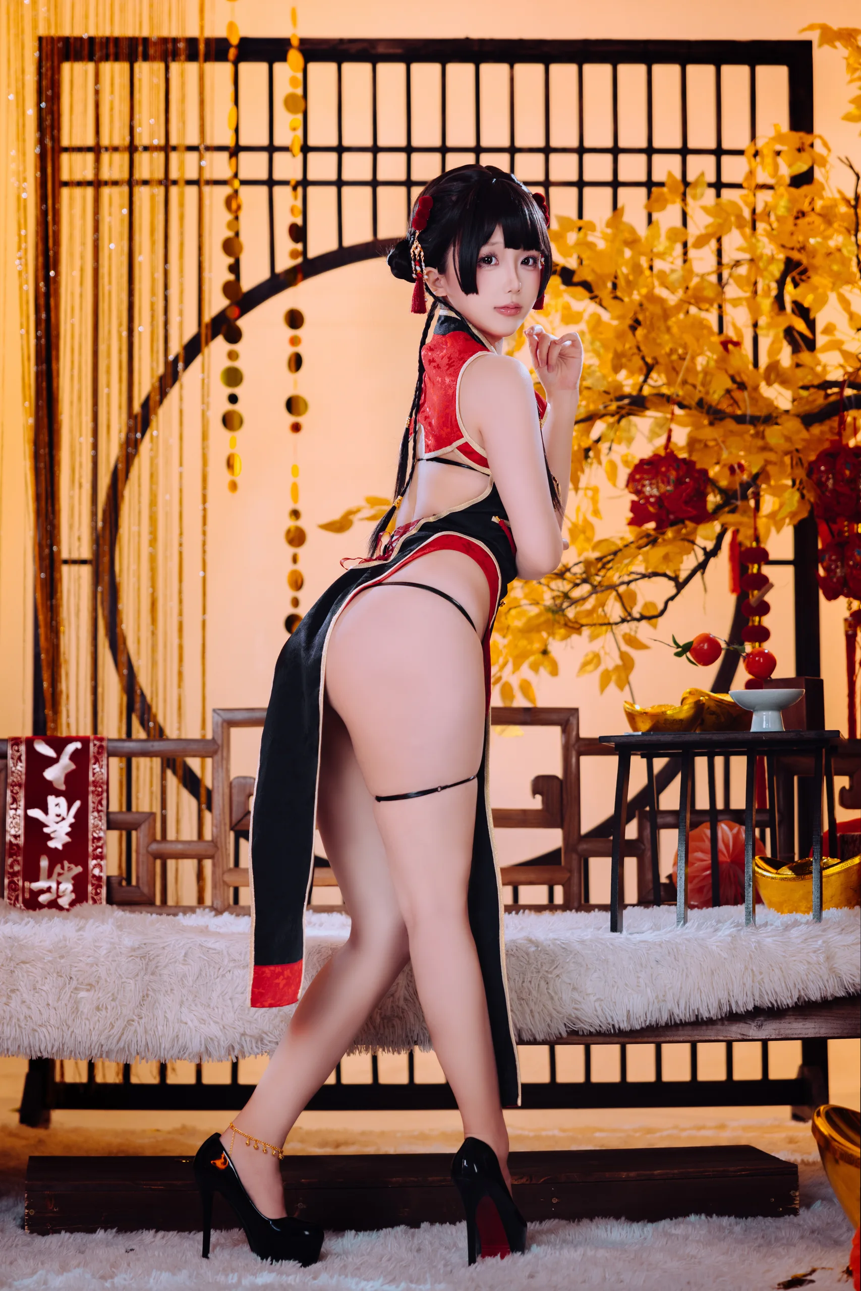 日奈娇 新年限定旗袍 - 第34张写真大图