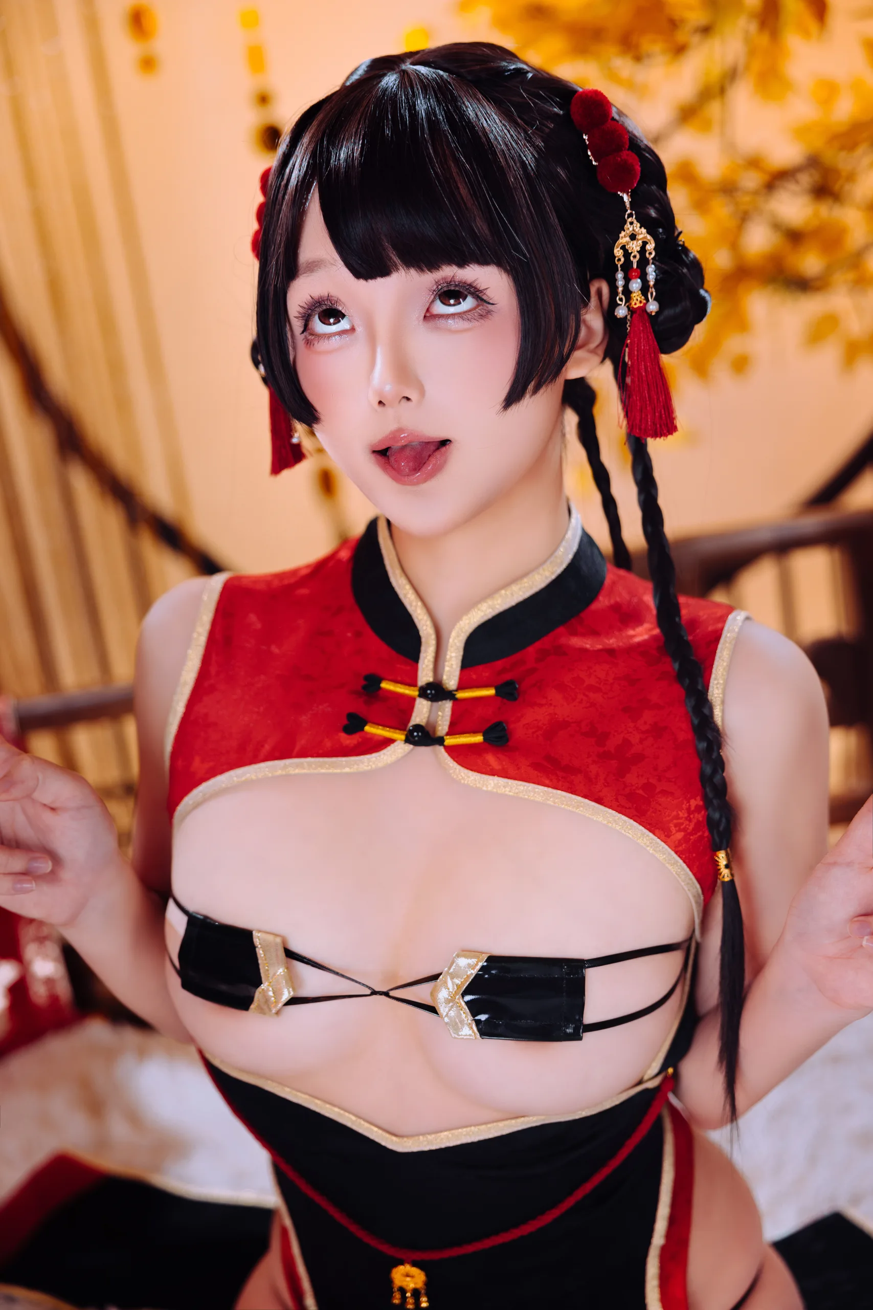 日奈娇 新年限定旗袍 - 第54张写真大图