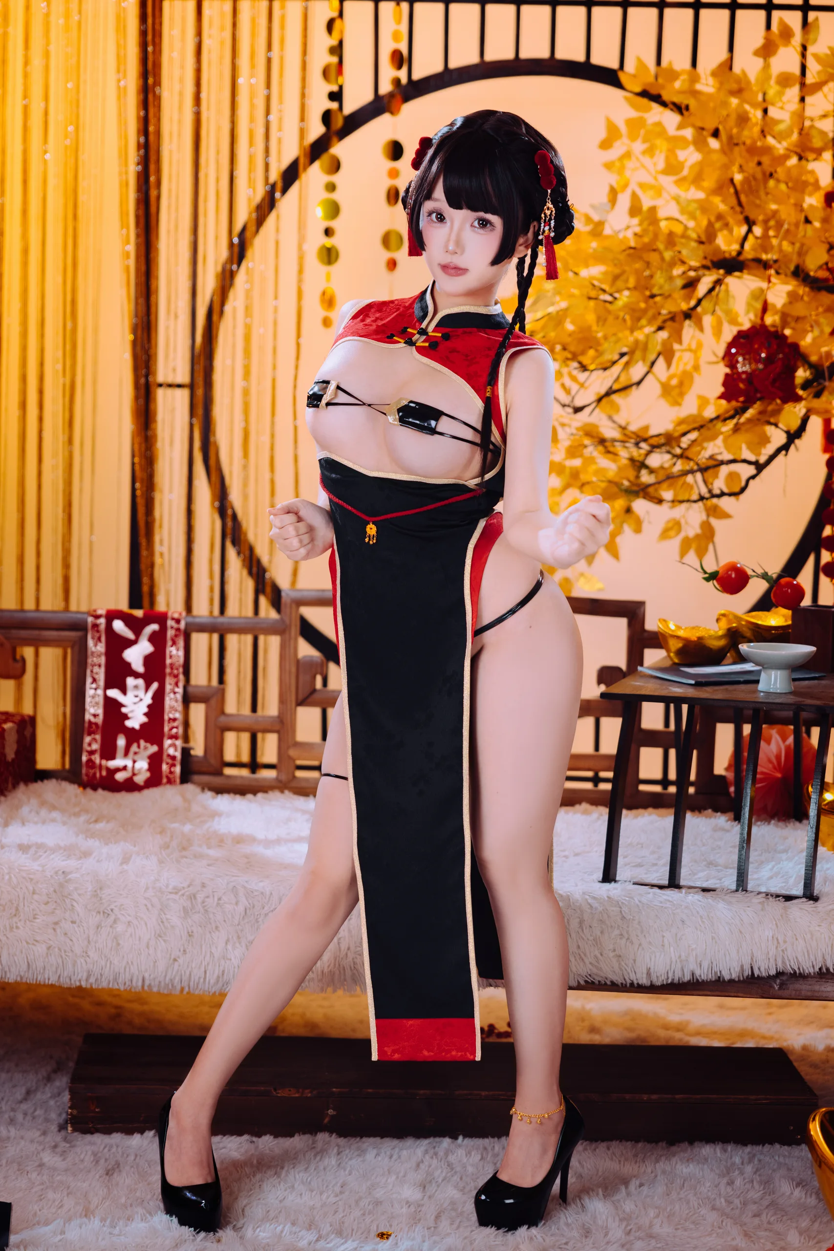 日奈娇 新年限定旗袍 - 第57张写真大图