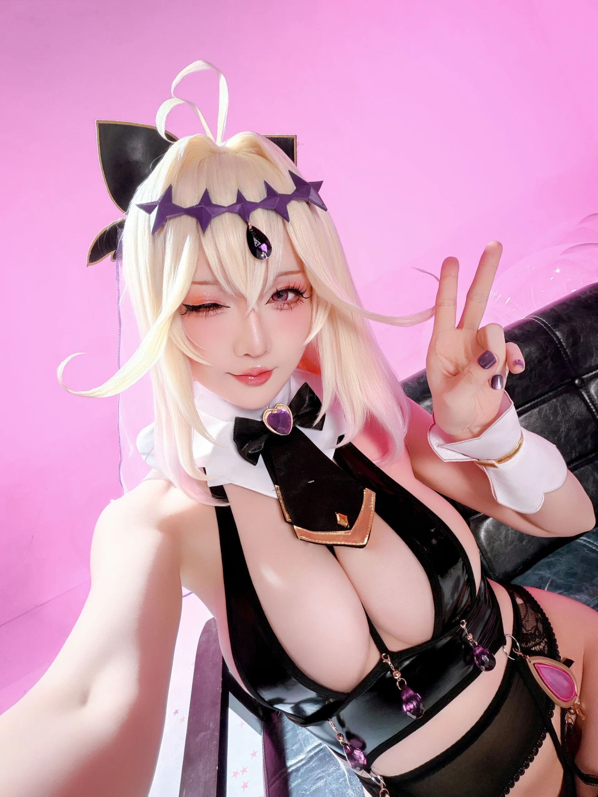 星之迟迟 26年6月计划 名侦探光之美少女 森亚露露卡原皮+同人 - 第19张写真大图