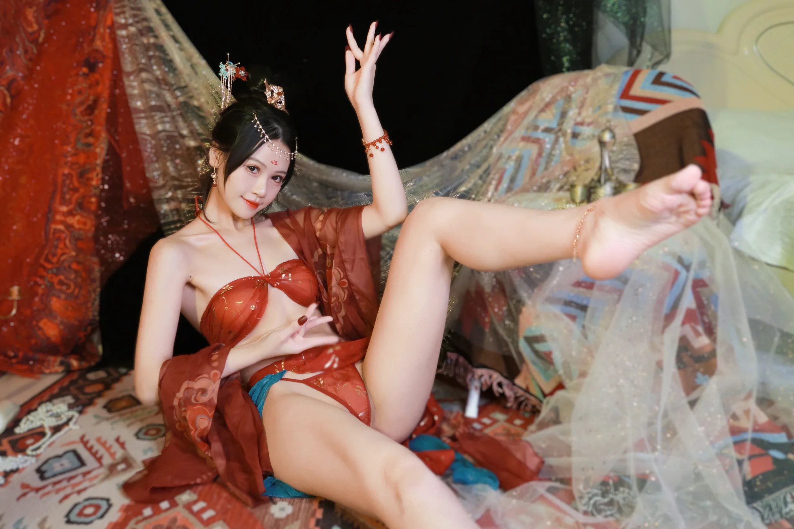 星黛鹿鹿i(千反田鹿子) 敦煌舞姬 - 第12张写真大图